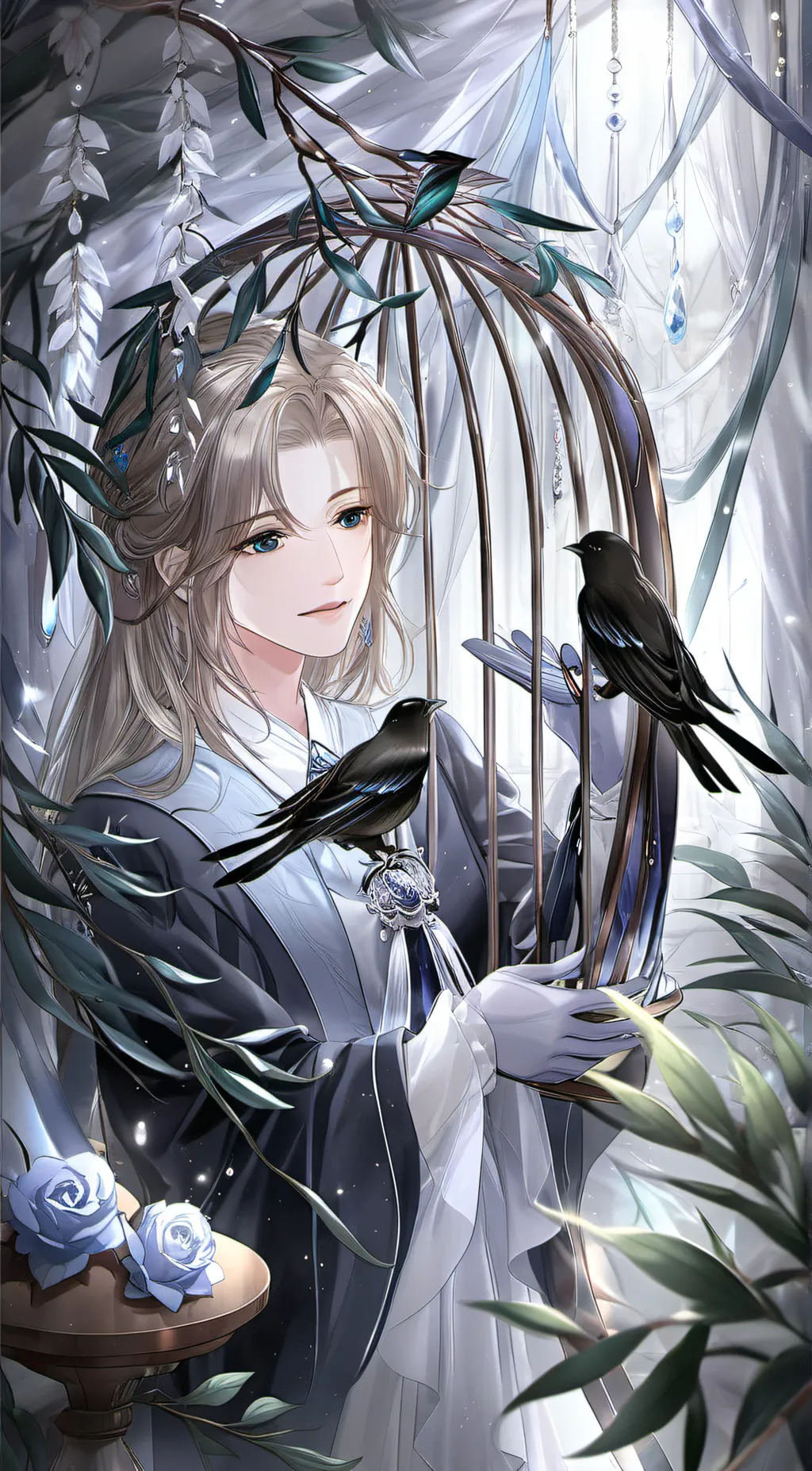 ai character: 🎀Clarissa✨️ background