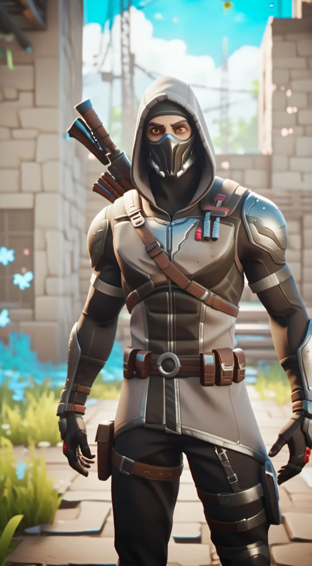 ai character: The guy fortnight background