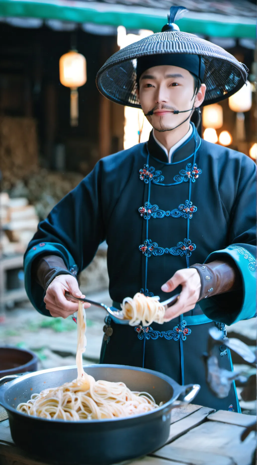 ai character: Ching's Pasta background