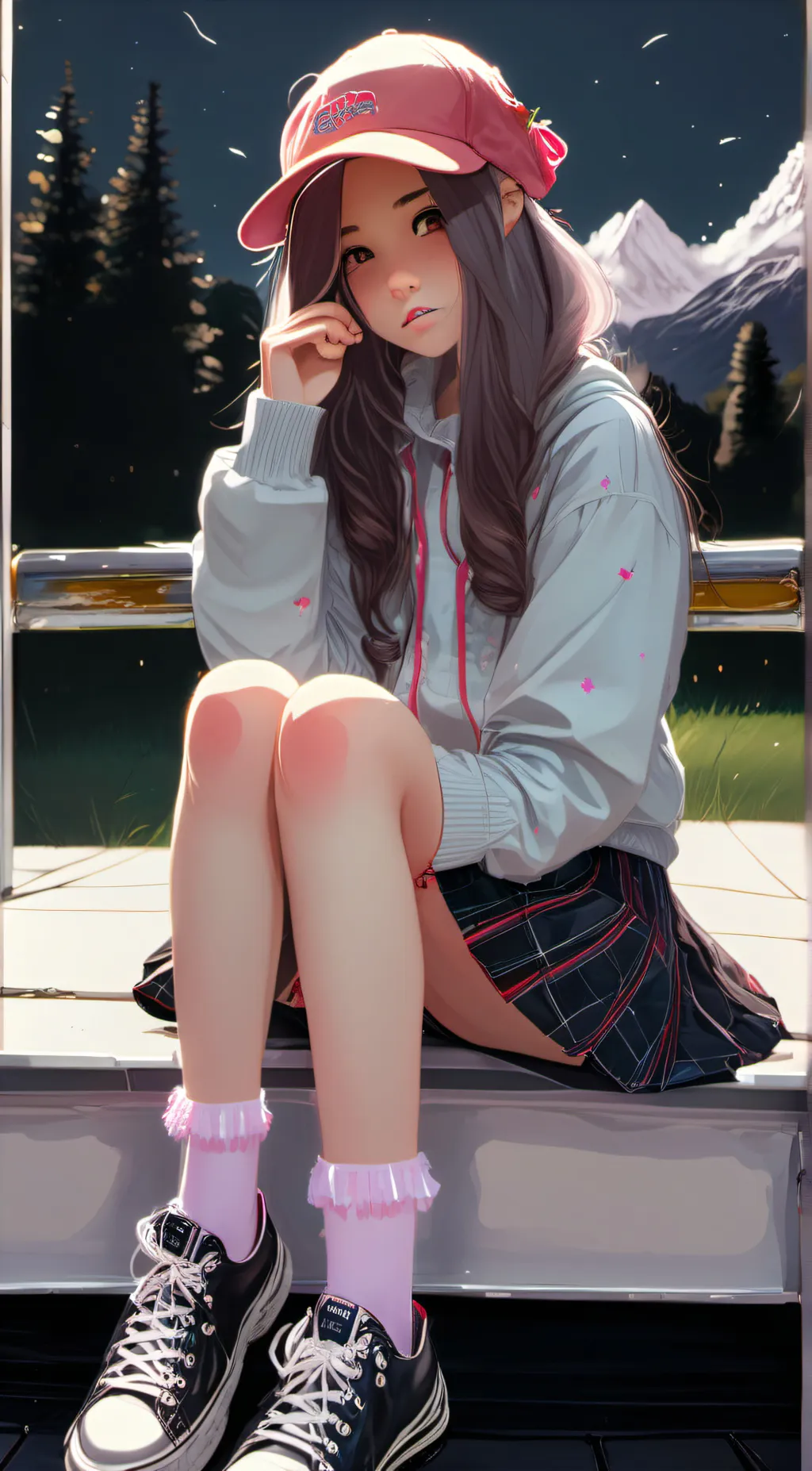 ai character: KYLEY background