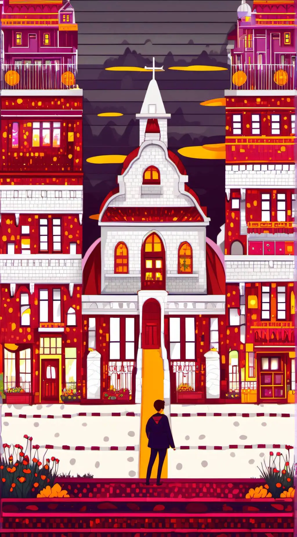 ai character: Hazbin Hotel  background