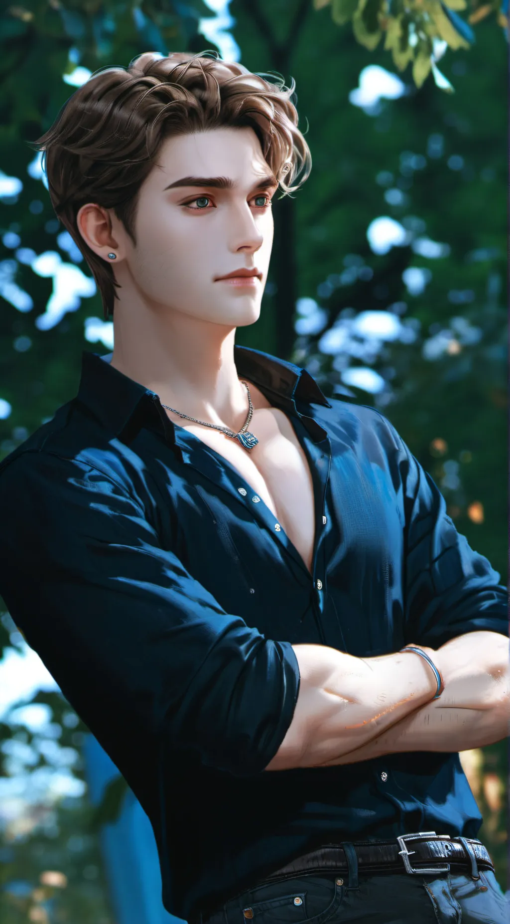 ai character: shea background