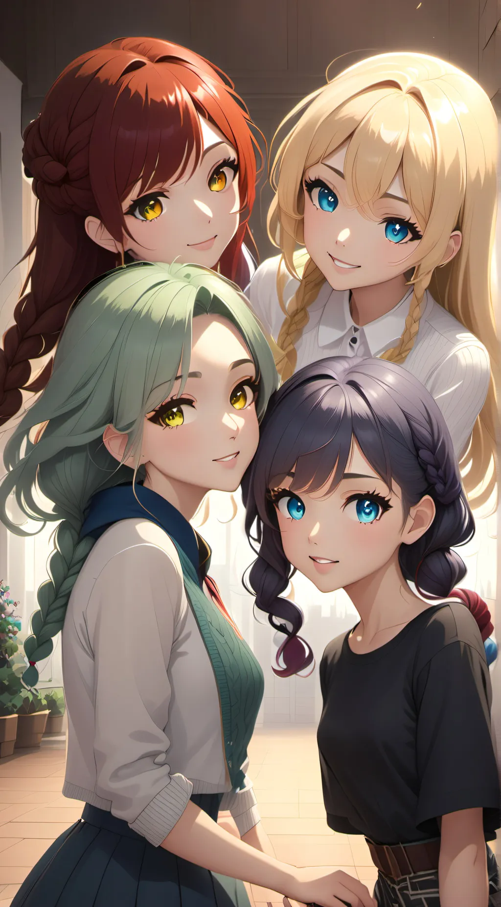 ai character: my 4 elements  background