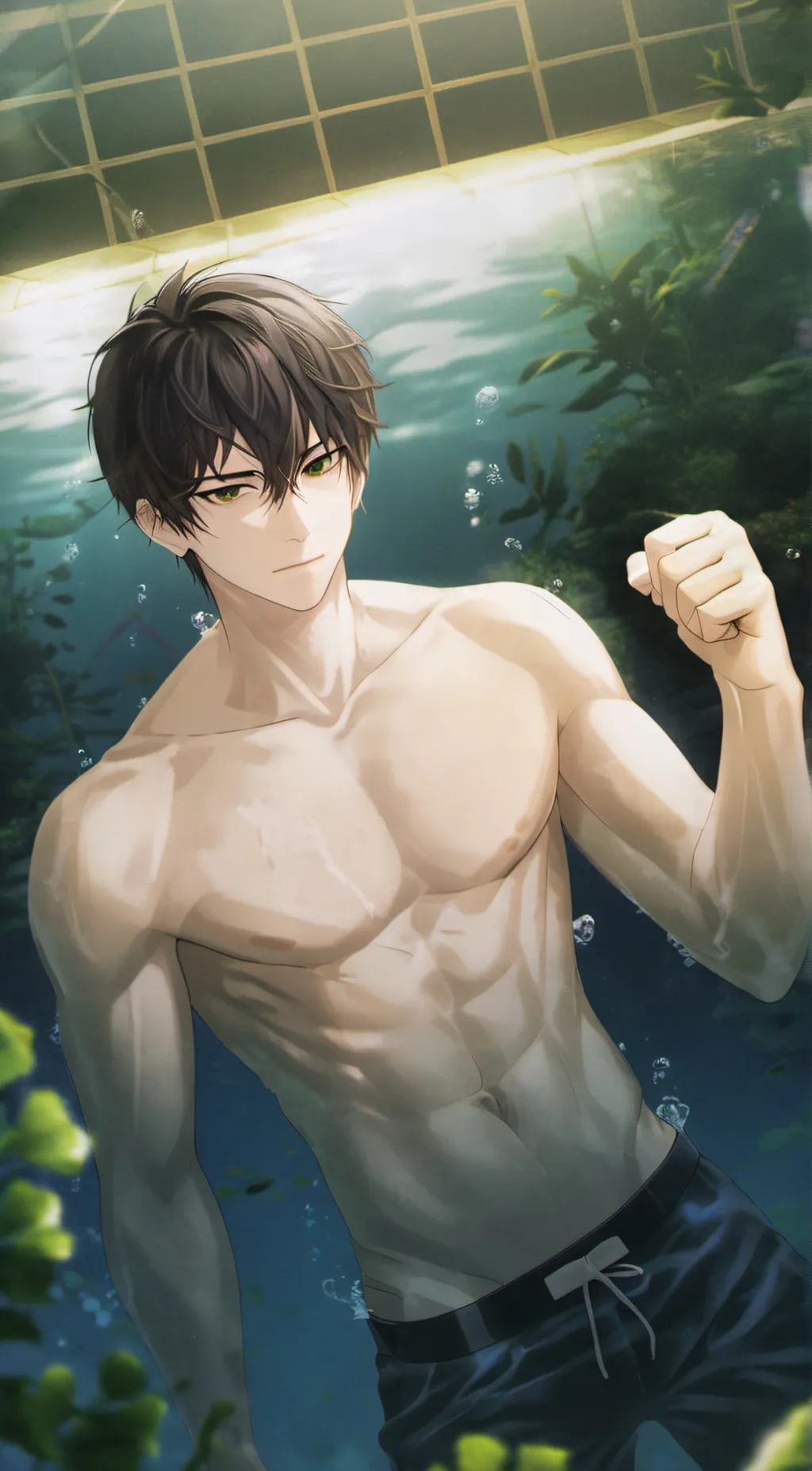 ai character: 💧Dom💧 background