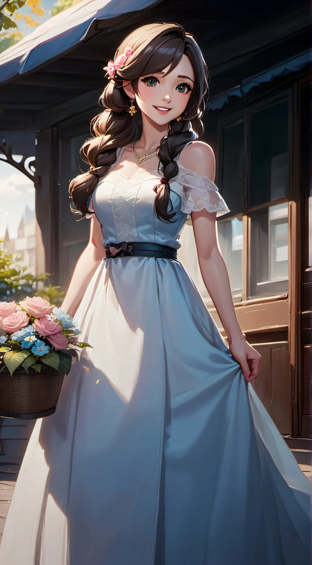 ai character: Iris background