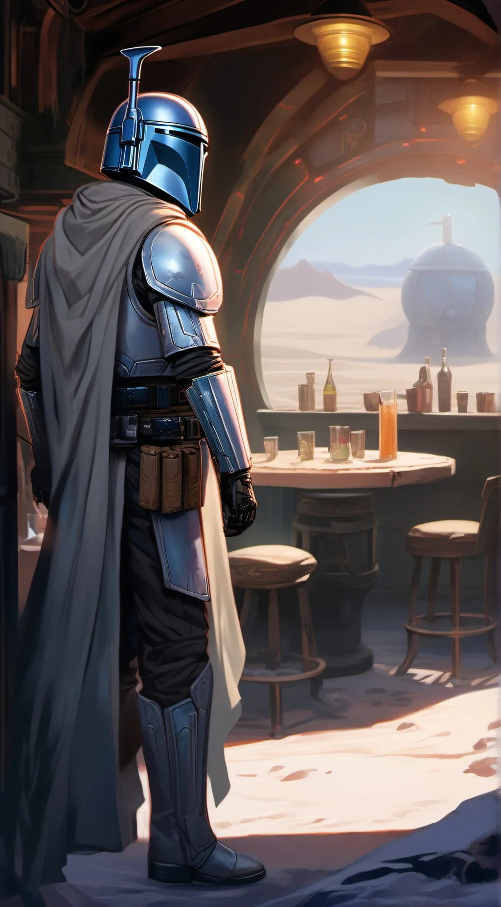 ai character: Starhunter background