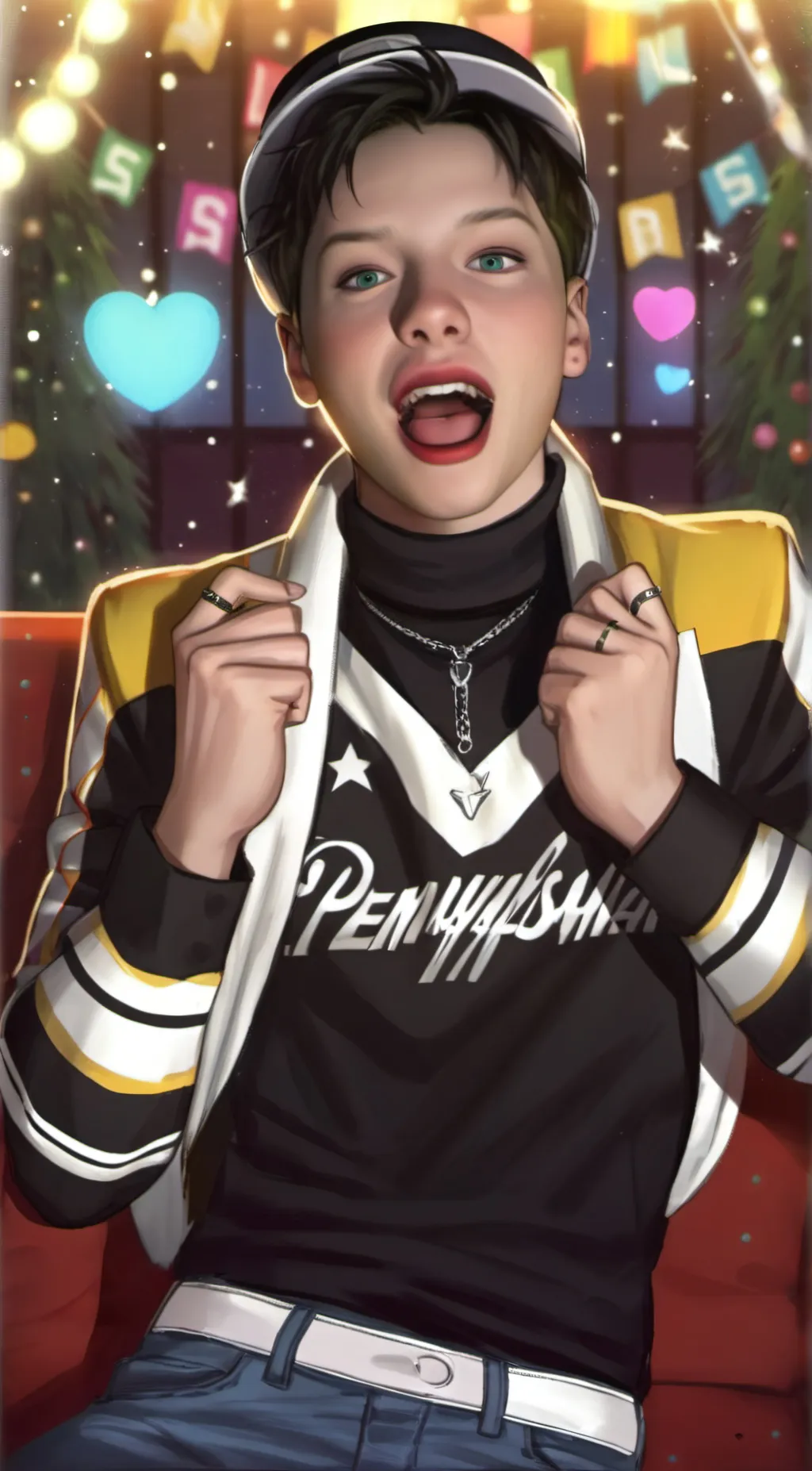 ai character: Mickey Walker  background