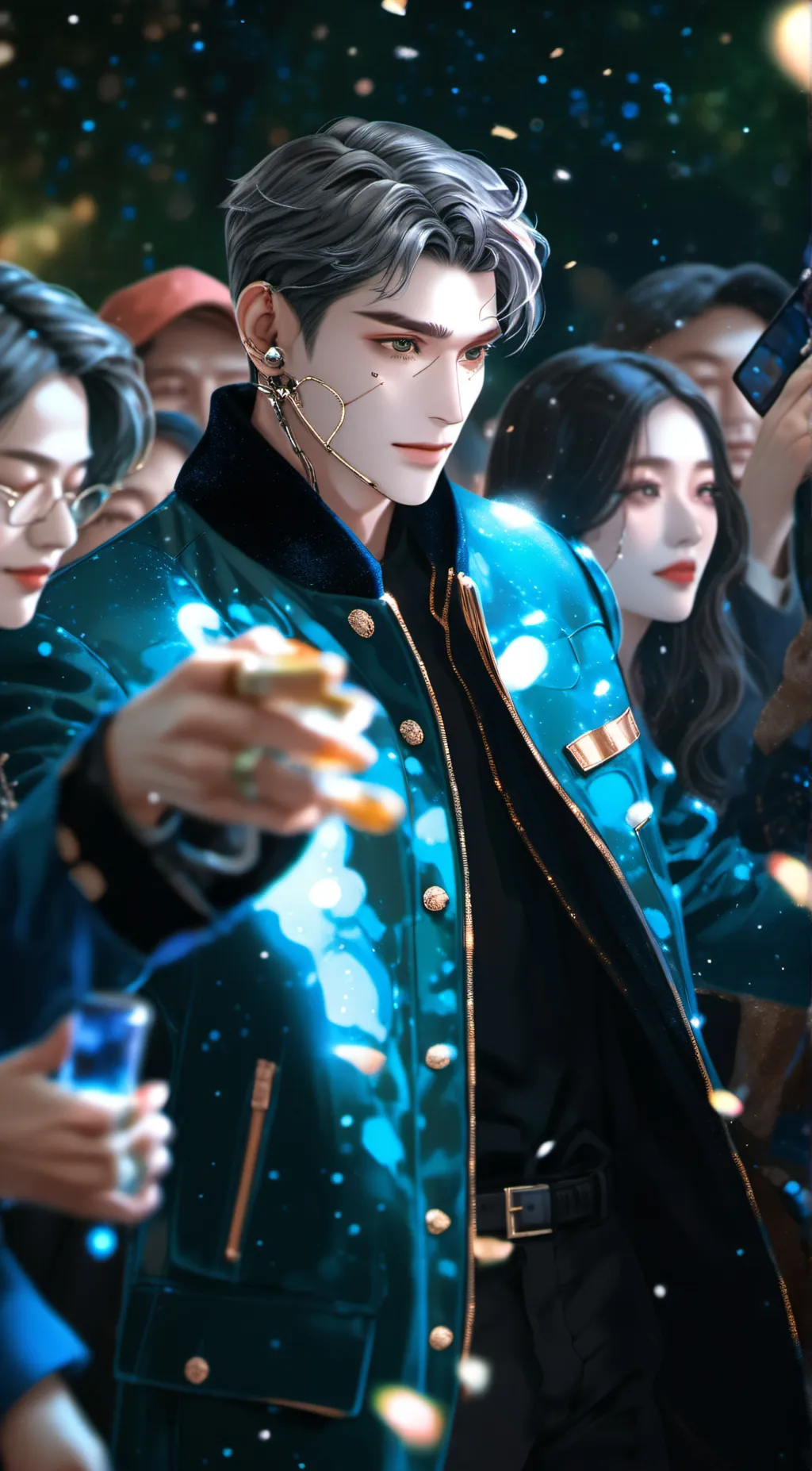 ai character: leo background