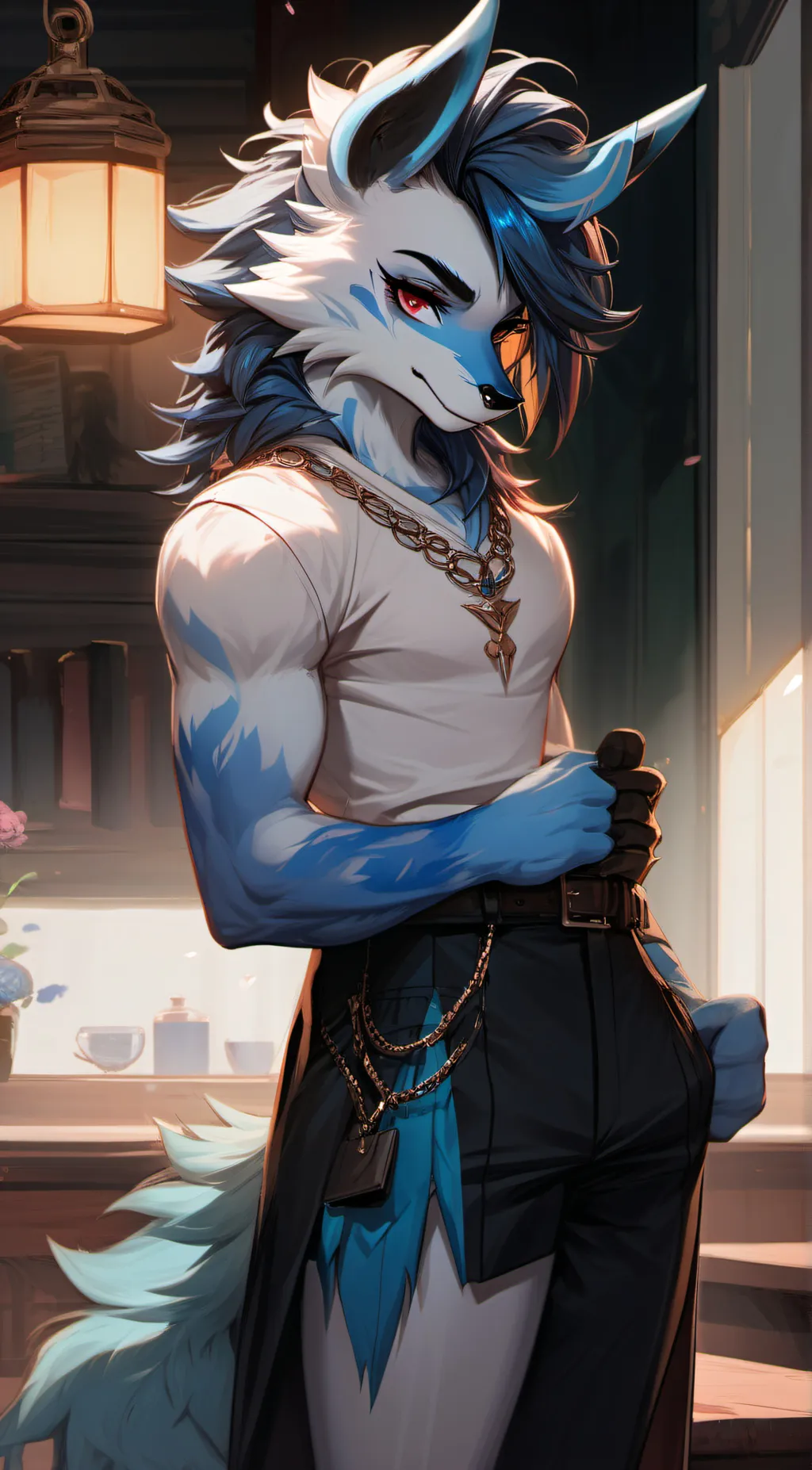 ai character: colin background