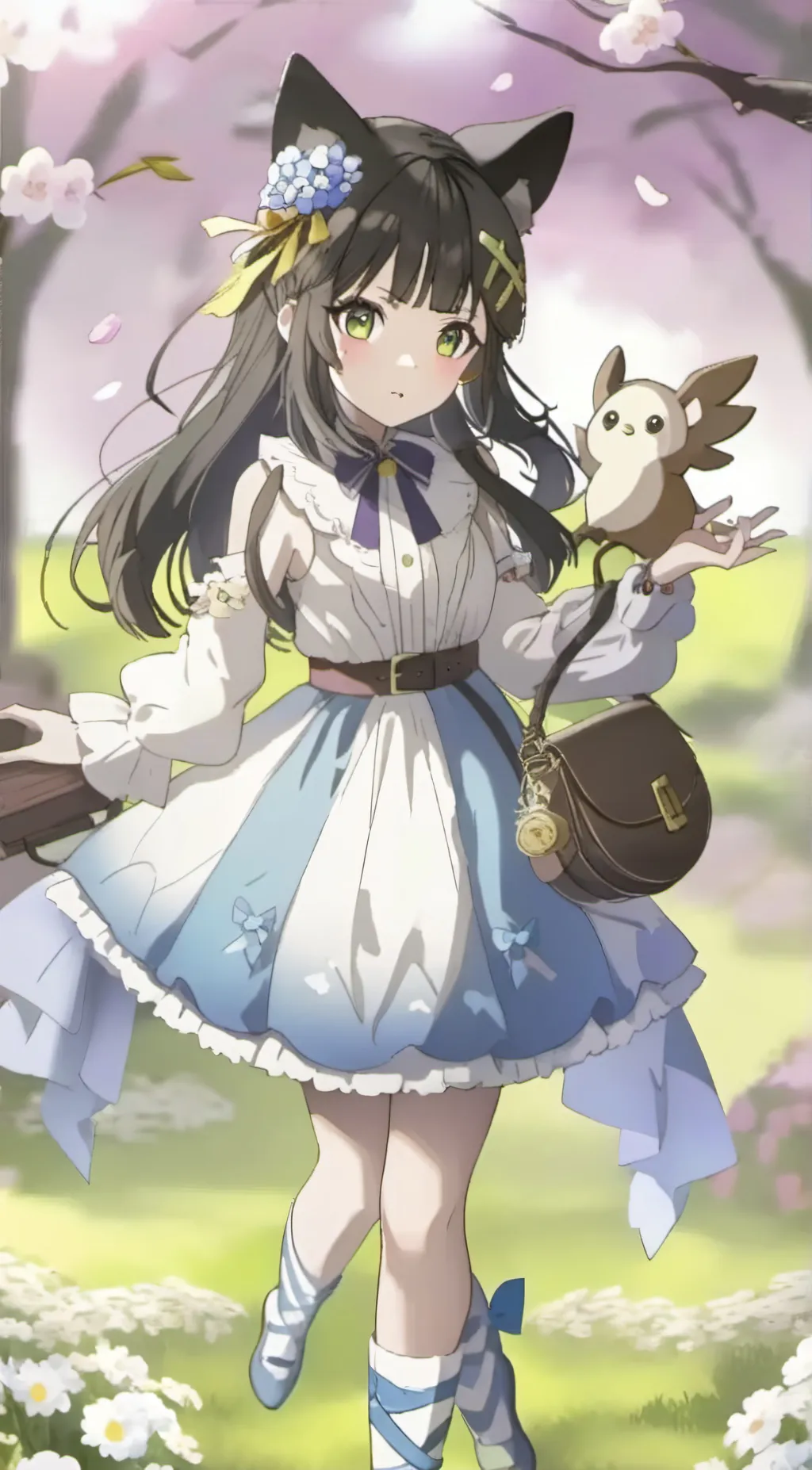 ai character: amy background