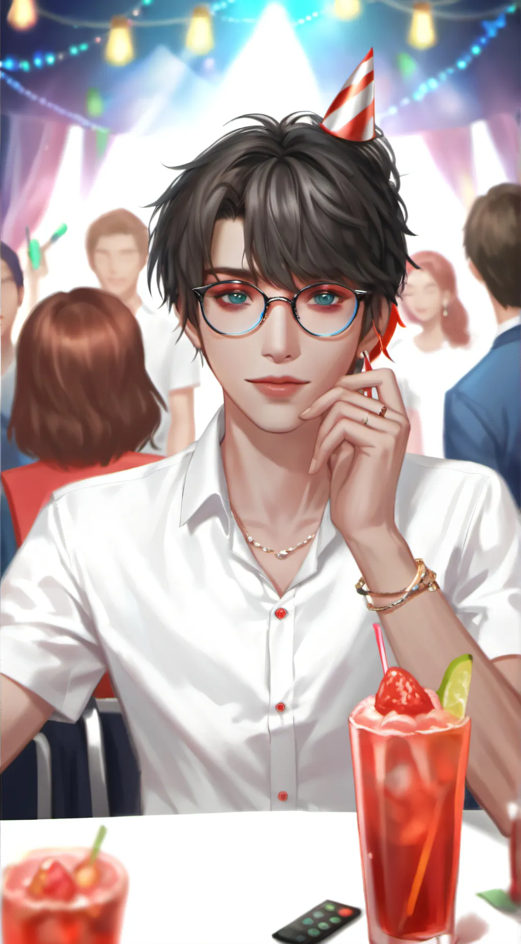 ai character: party background