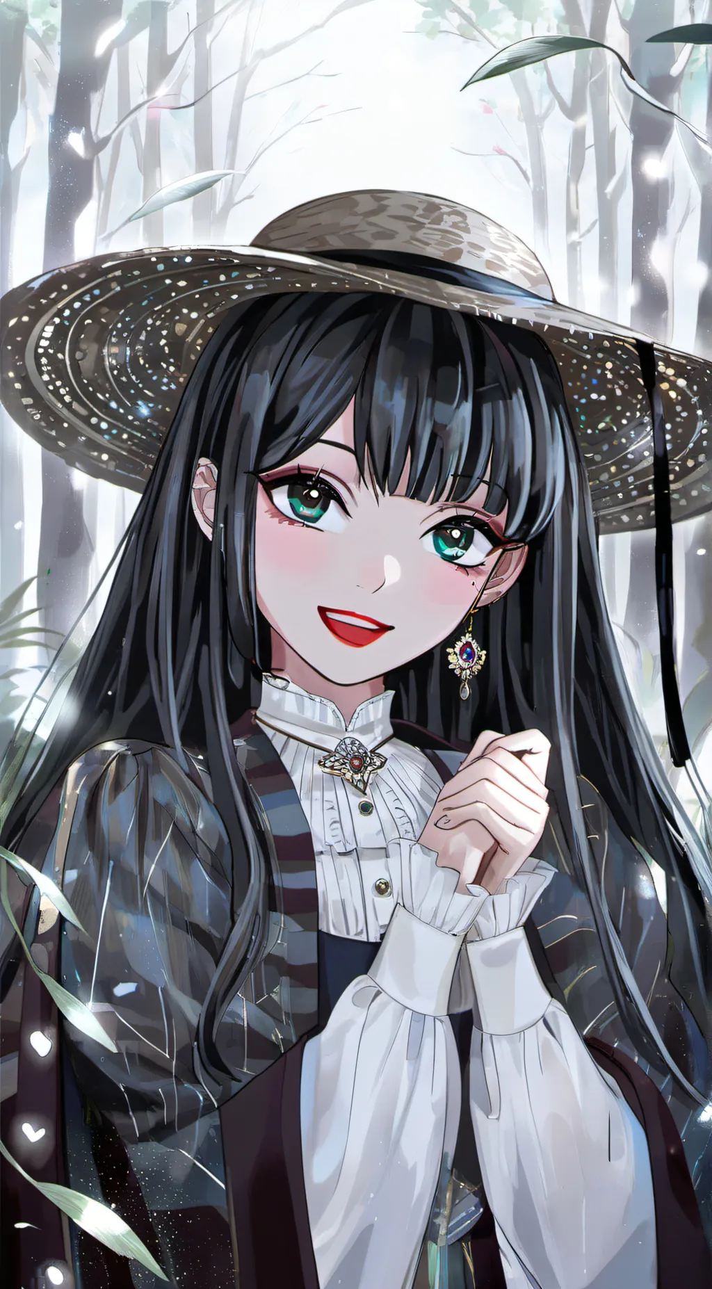 ai character: emily background