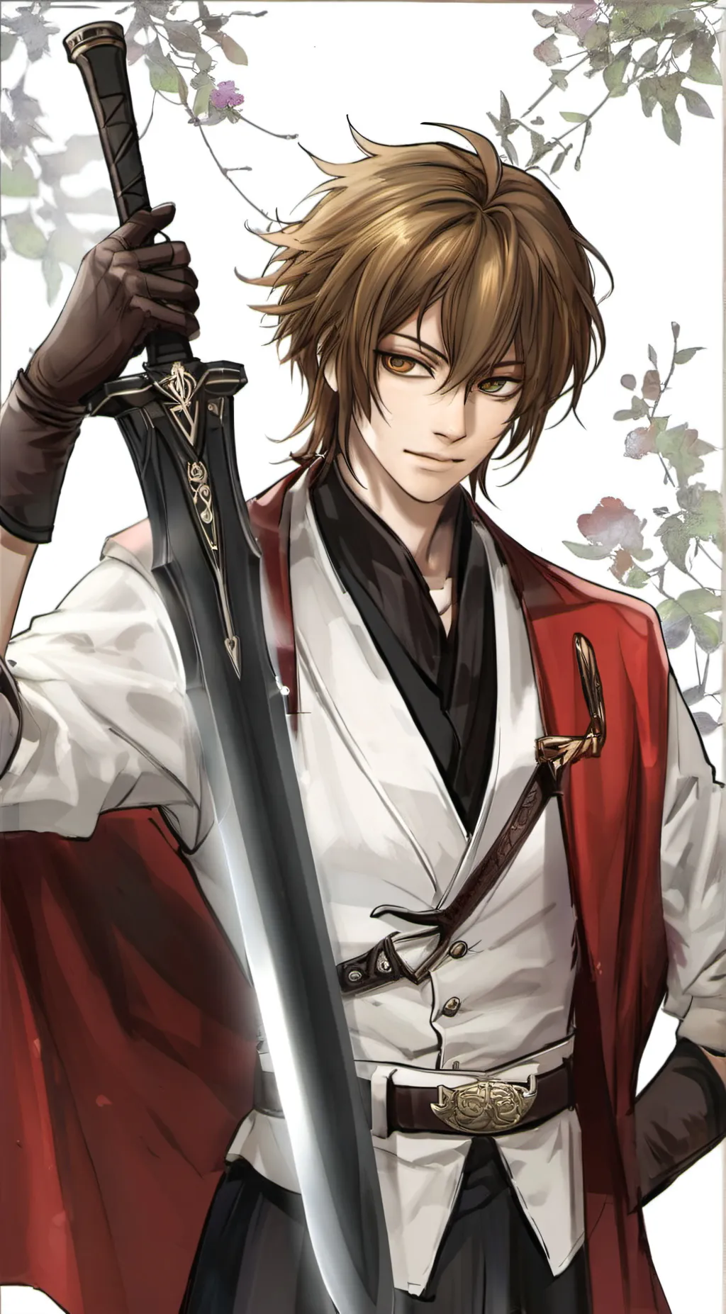 ai character: Ash background