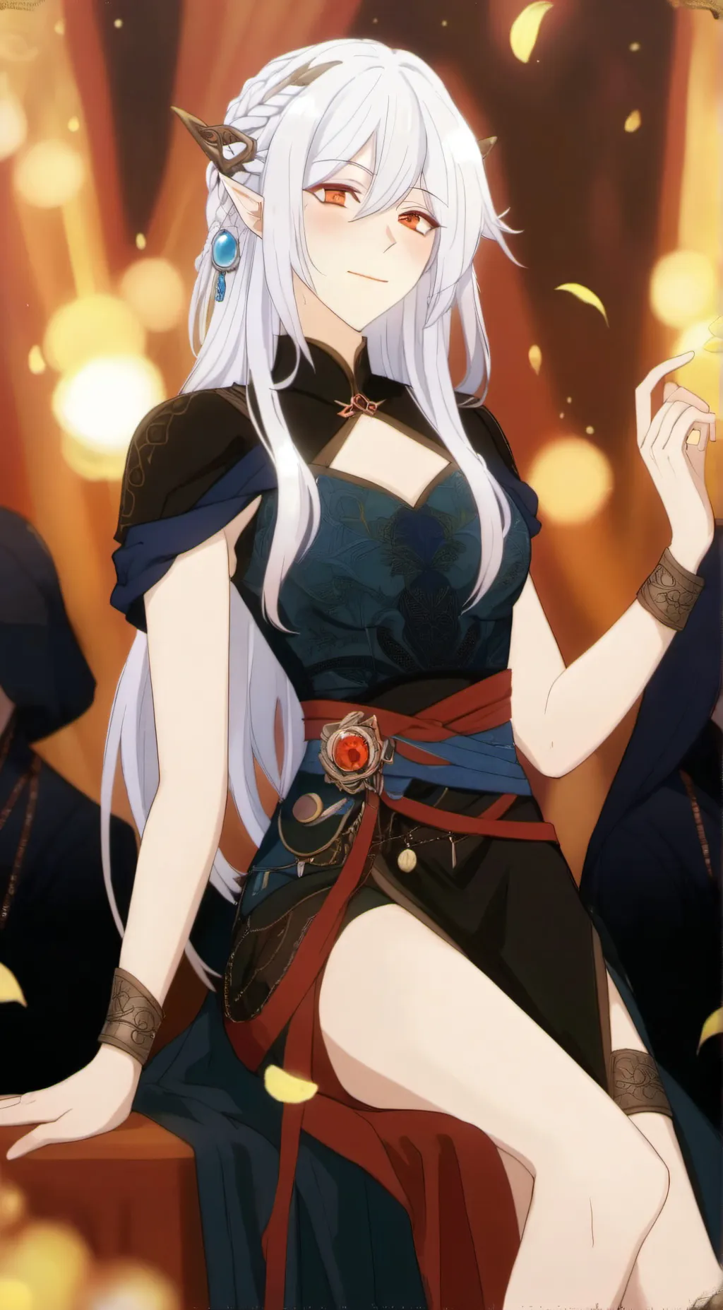 ai character: Sylvie  background