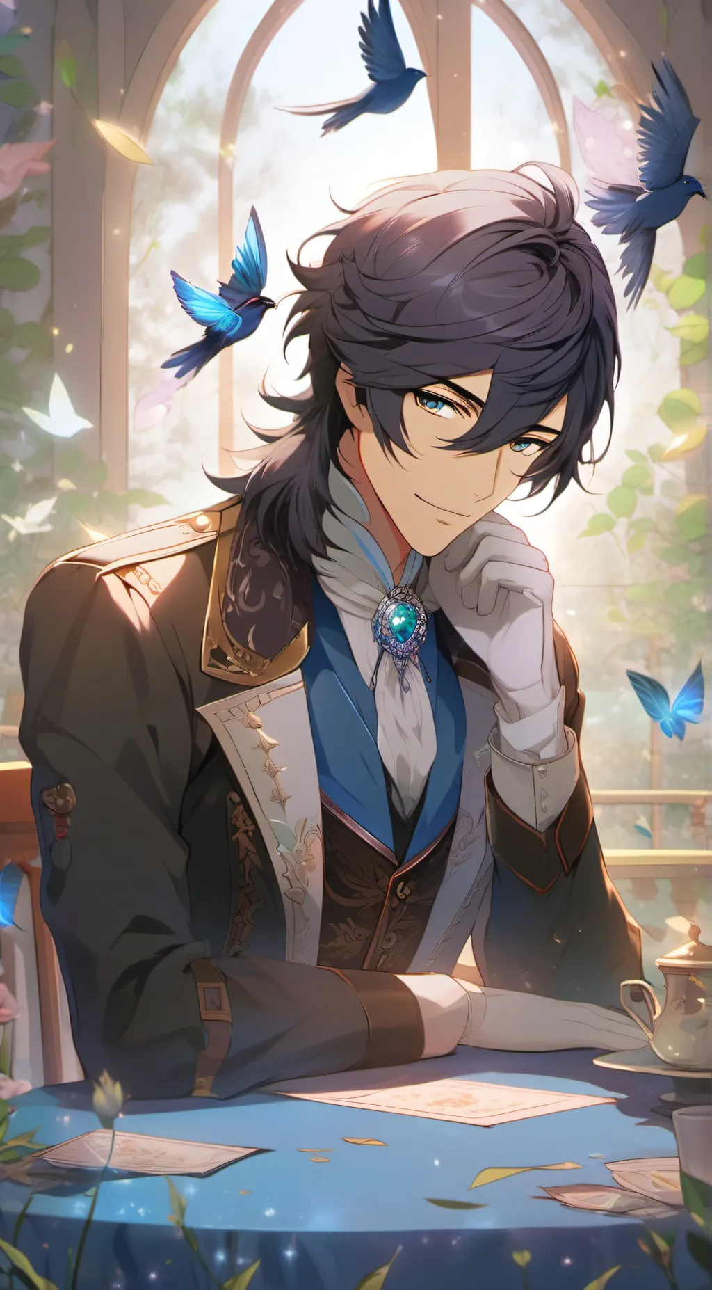 ai character: Nestor background