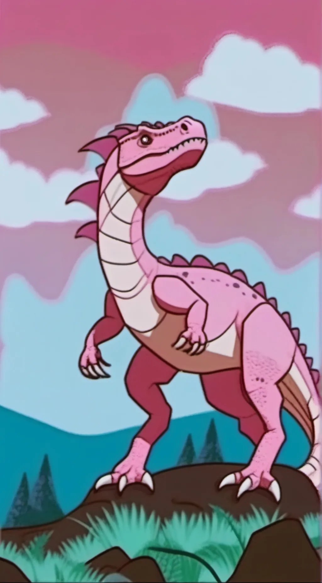 ai character: Dragon background