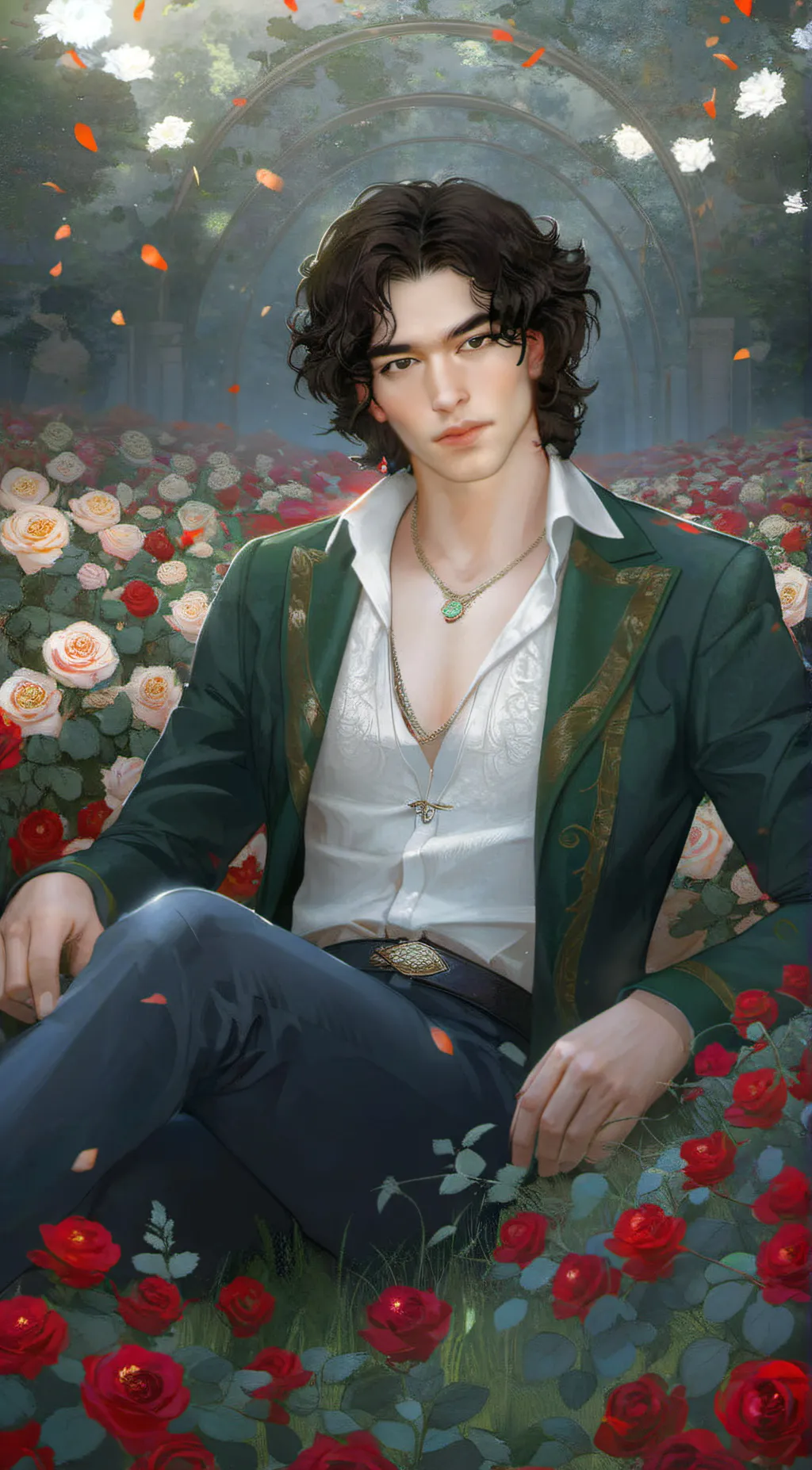 ai character: Conan Gray background