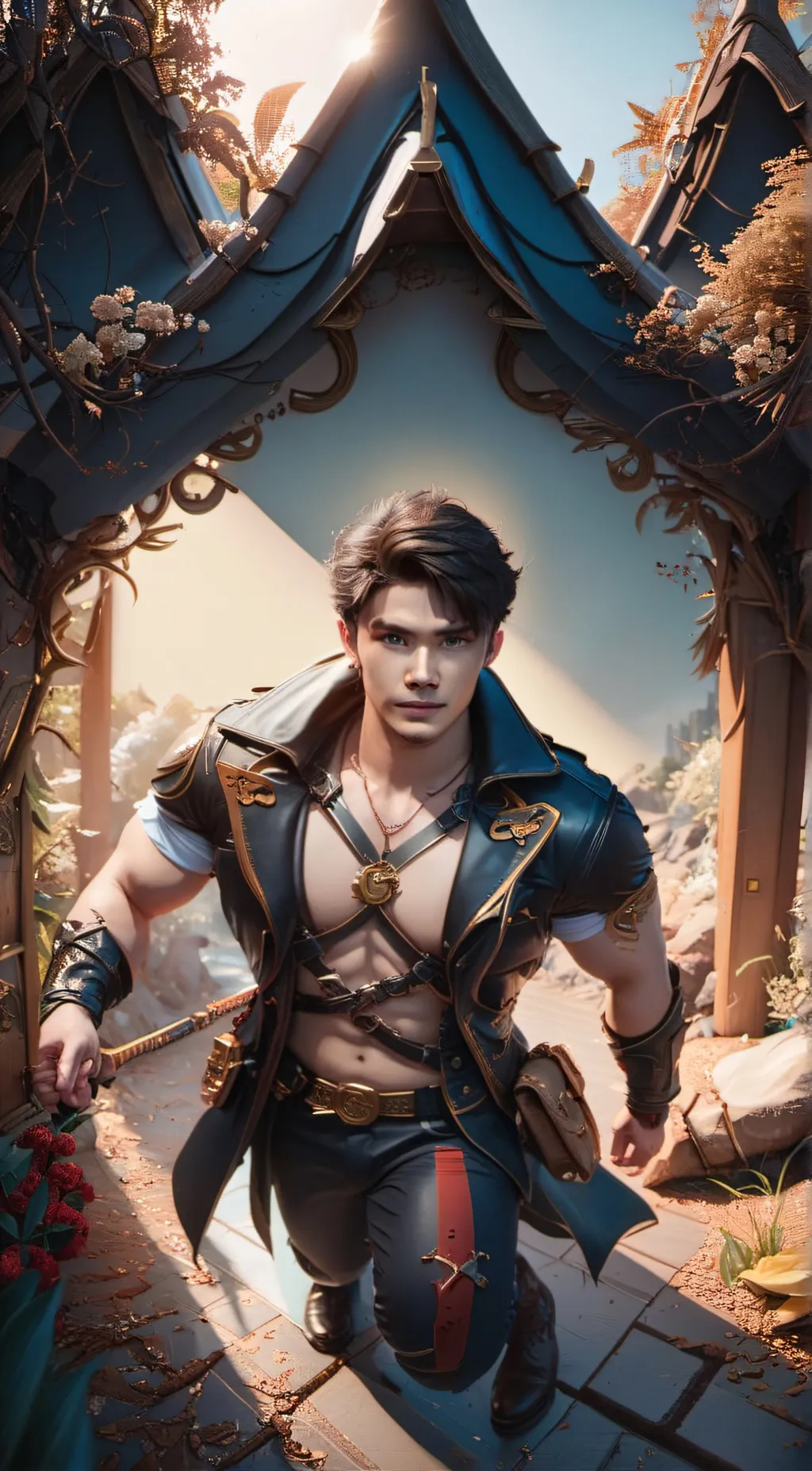 ai character: Andre background