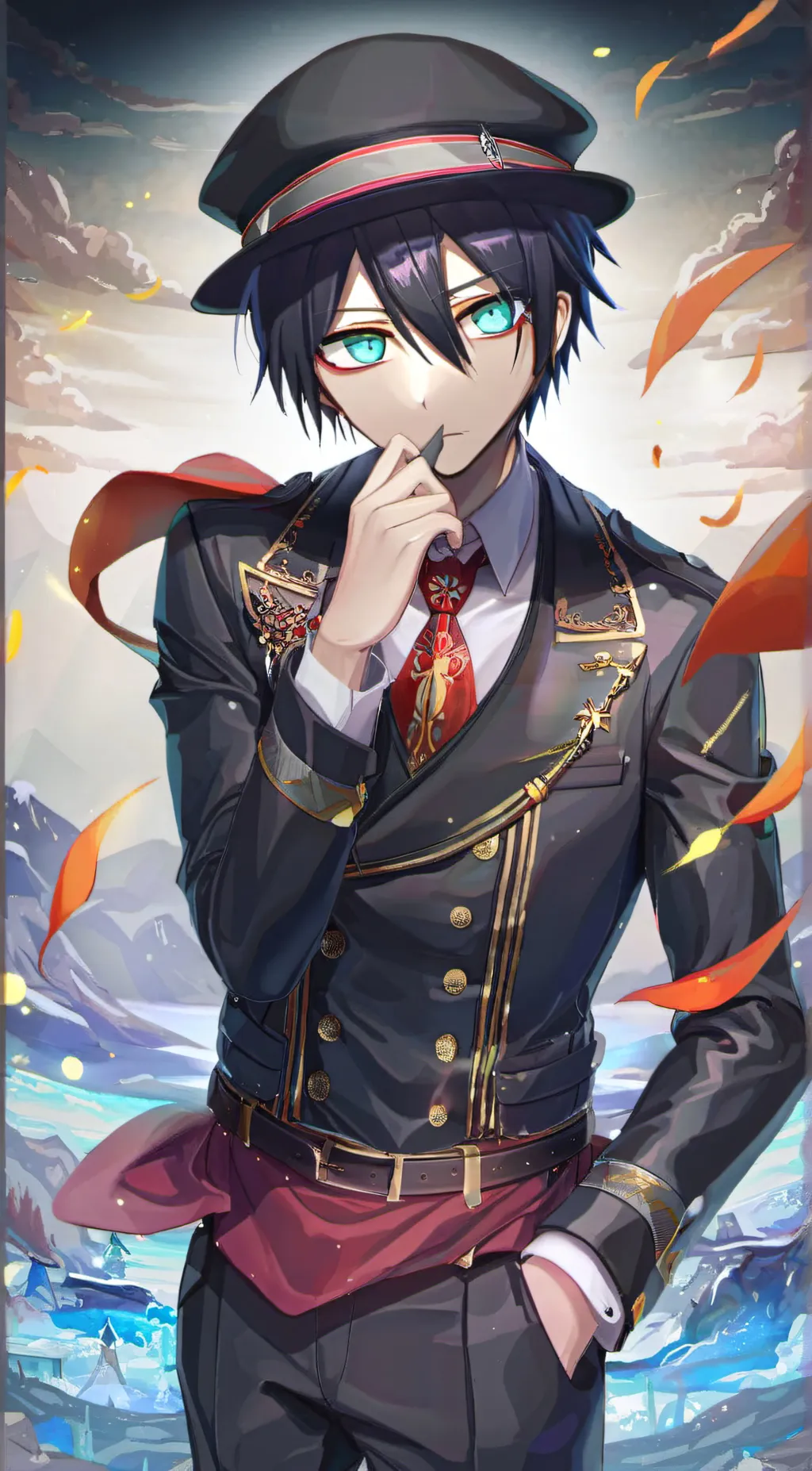 ai character: Brandon background