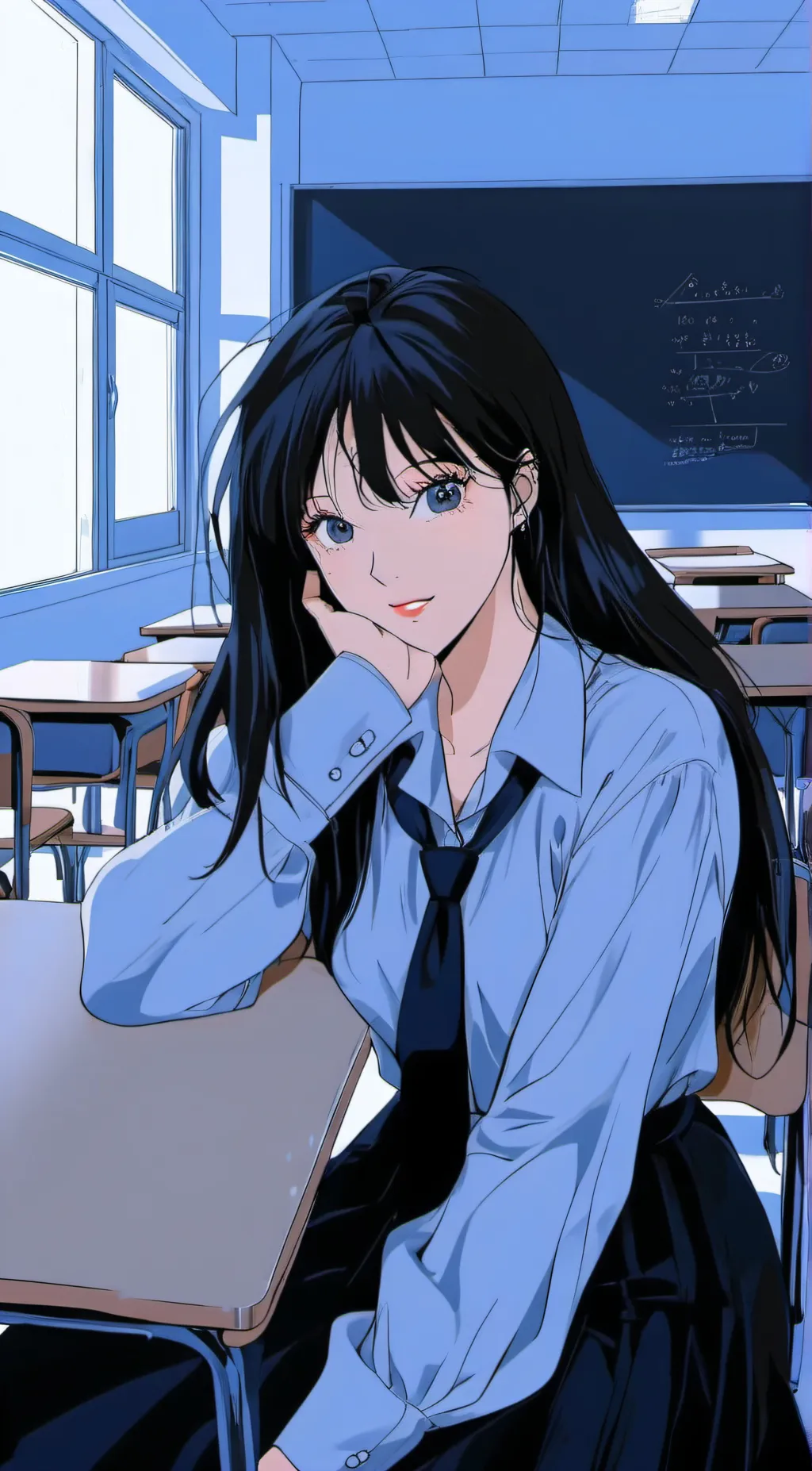 ai character: Sophia background