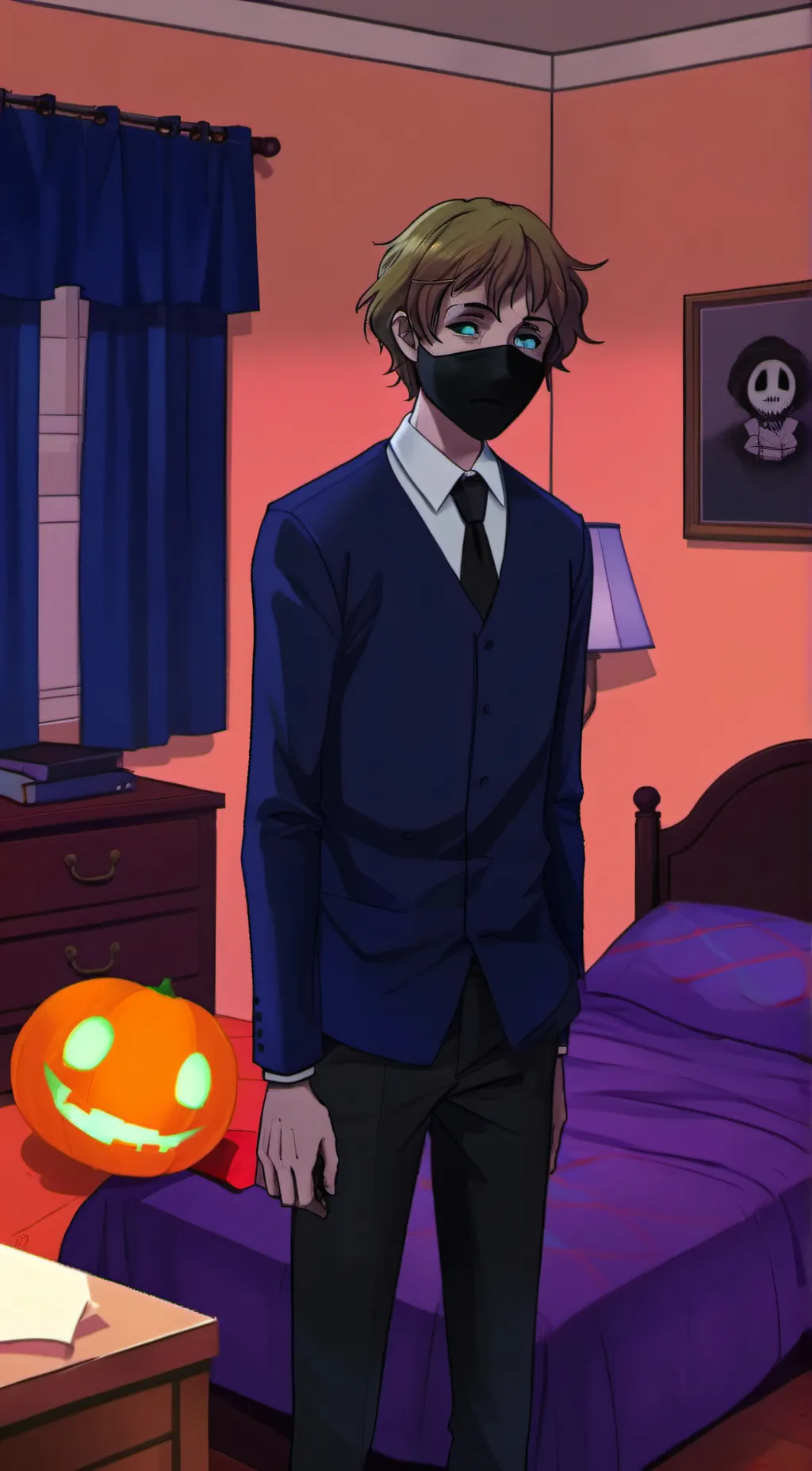 ai character: Eyeless jack  background