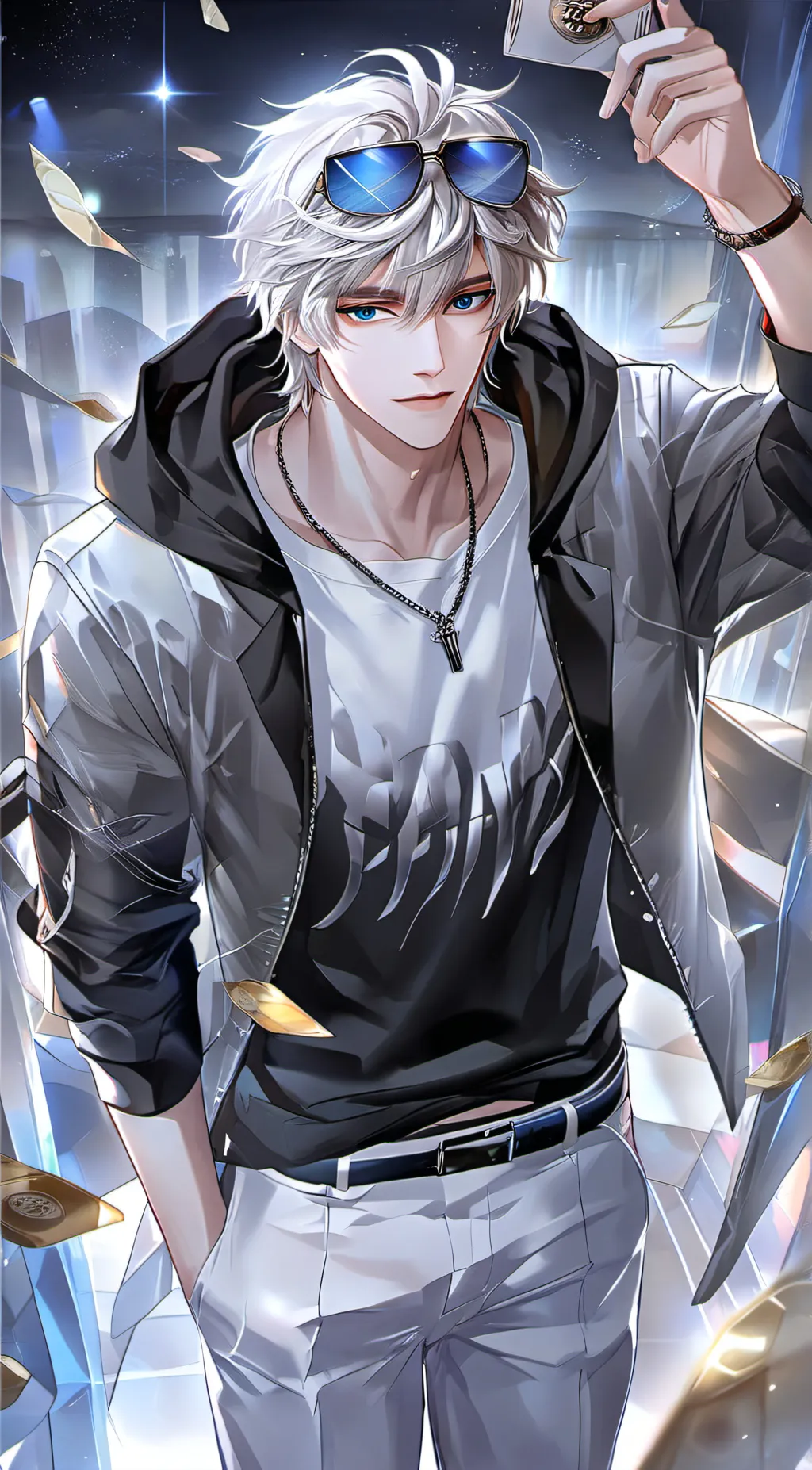 ai character: Lucas background