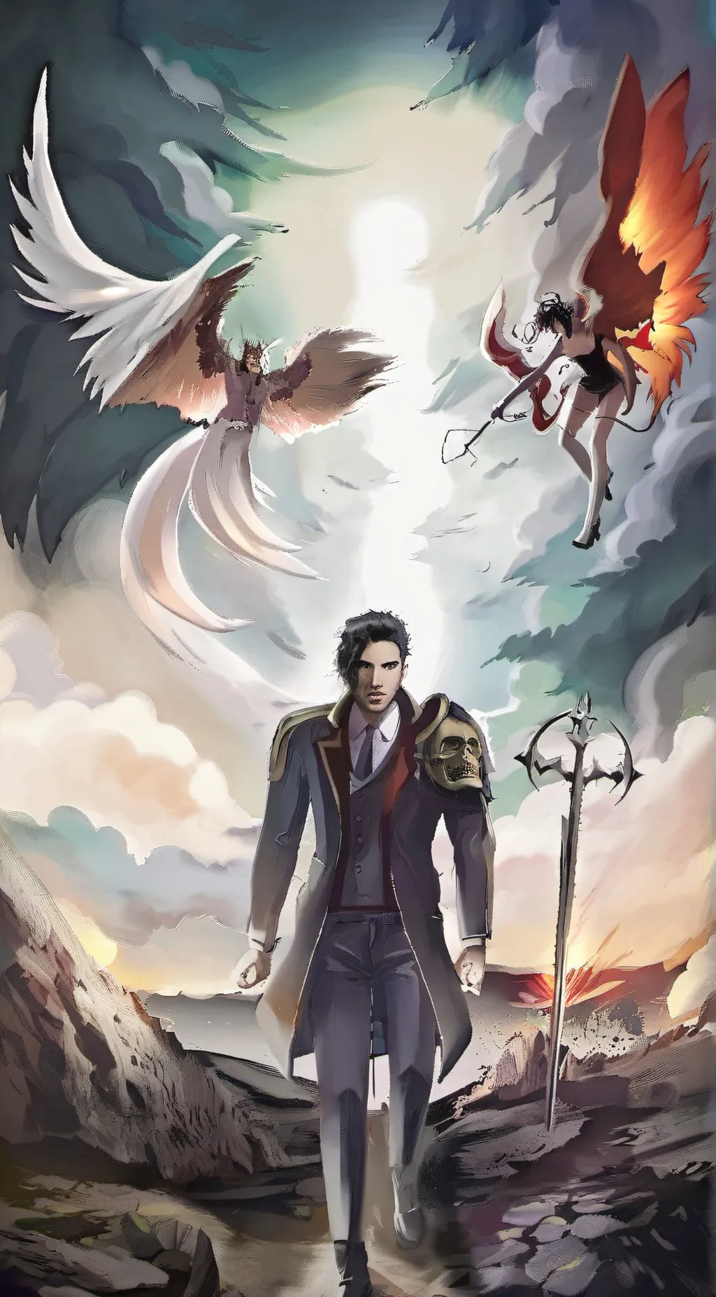 ai character: All of the hazbin background