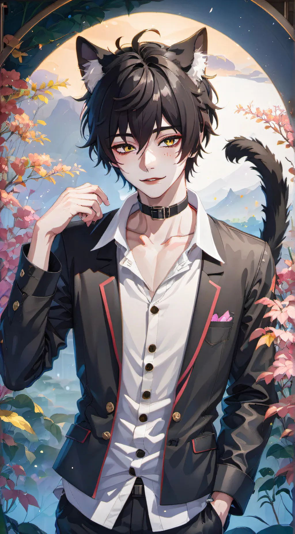 ai character: Luca background