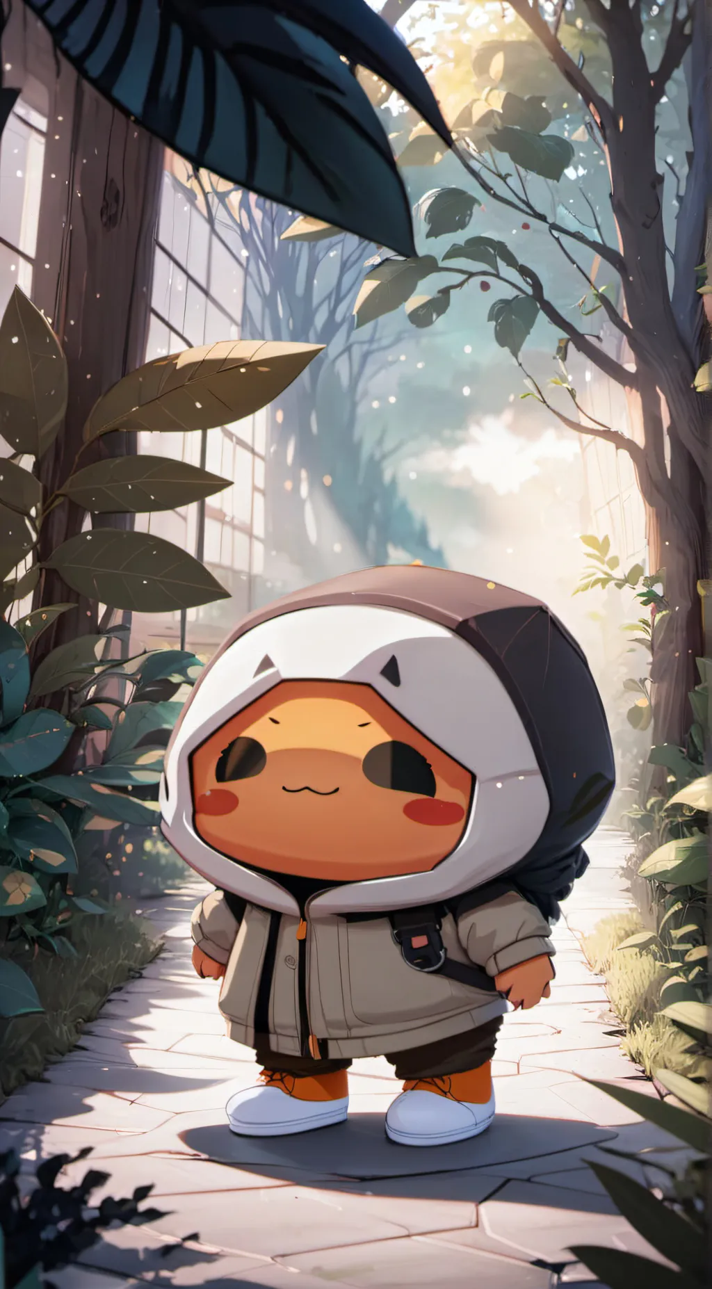 ai character: Darwin- background