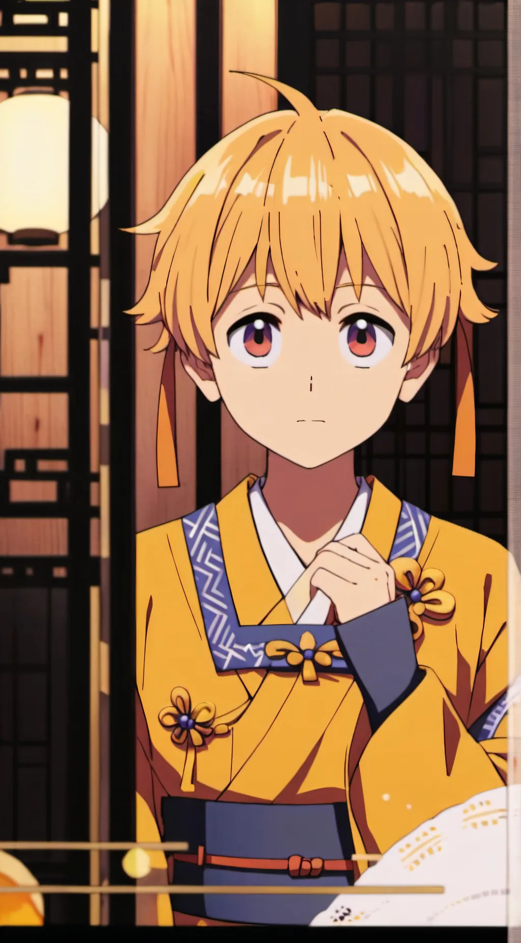 ai character: Zenitsu background