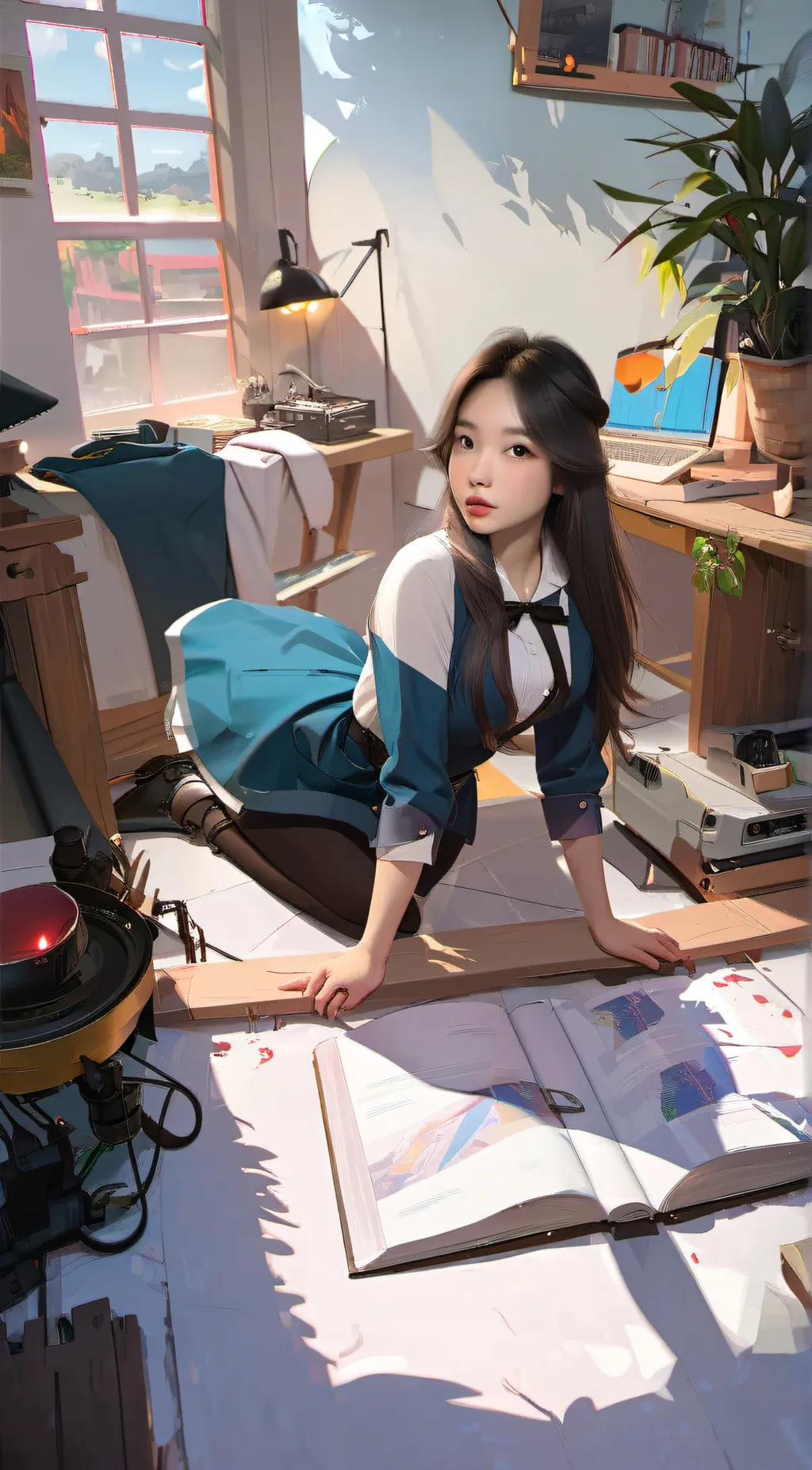 ai character: lisha background