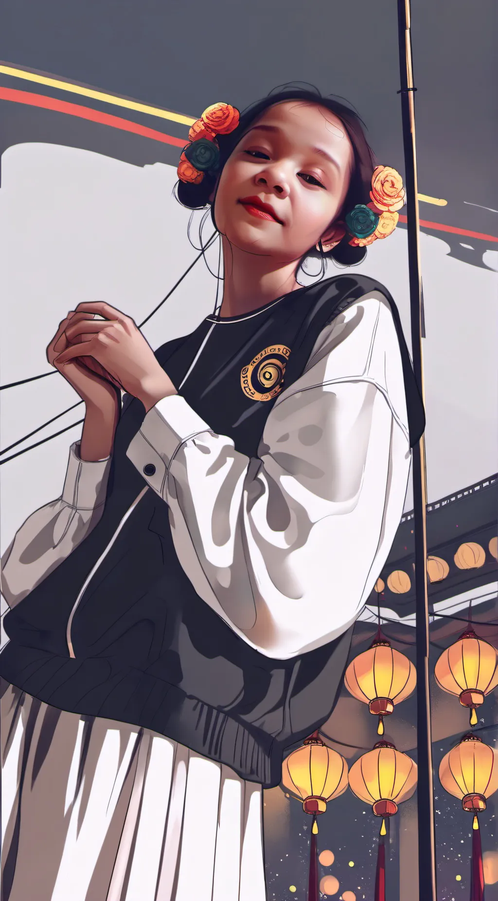 ai character: journii background