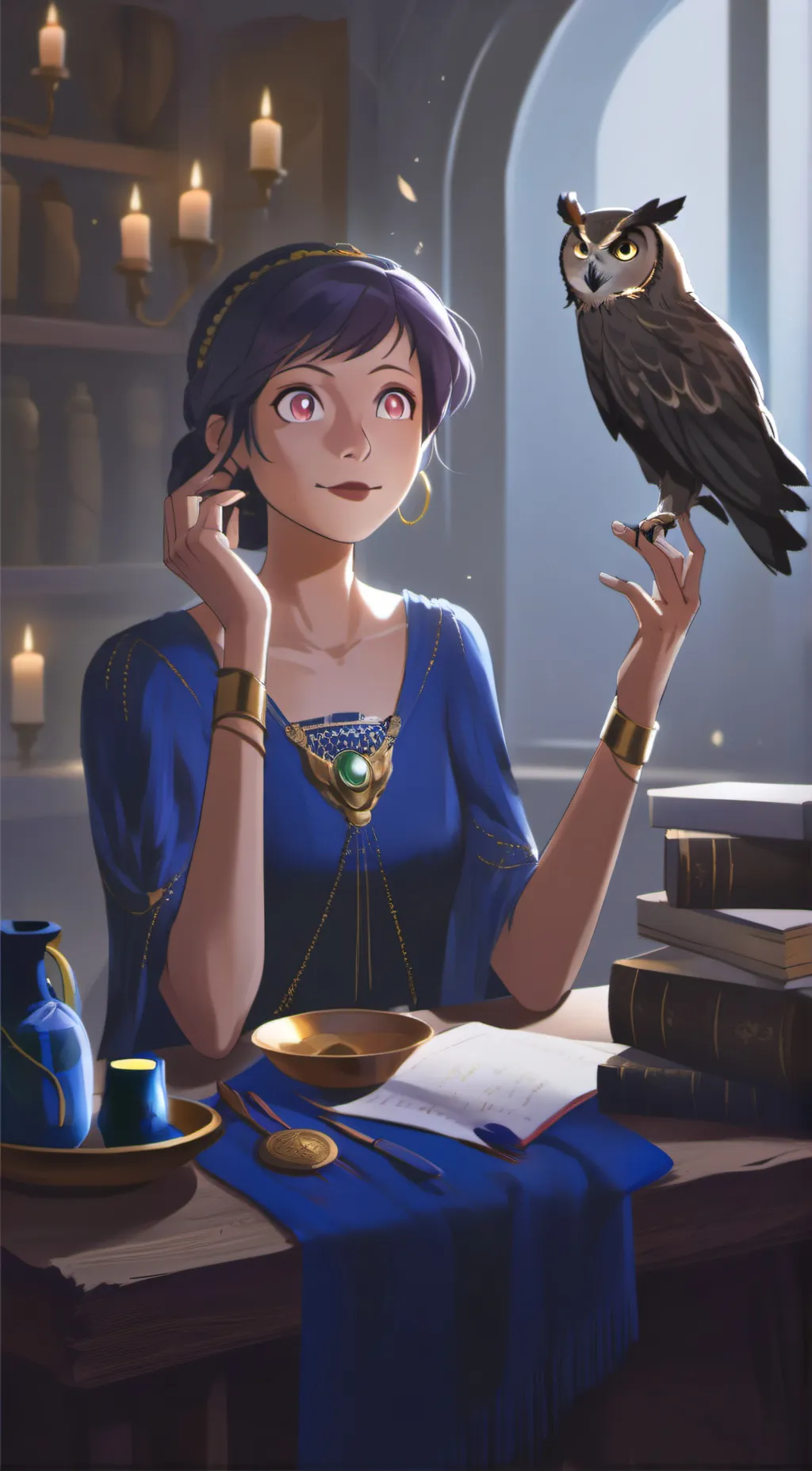 ai character: luz noceda background