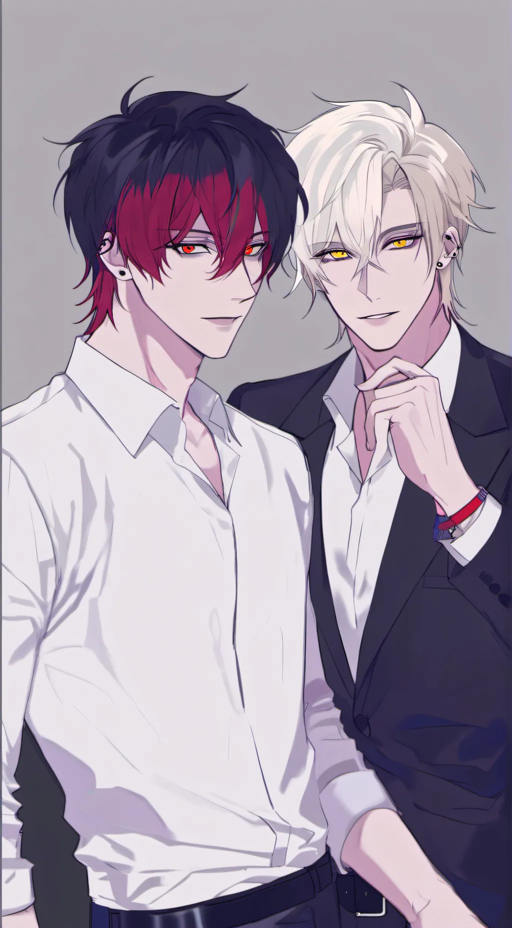 ai character: Kenji & Leo  background