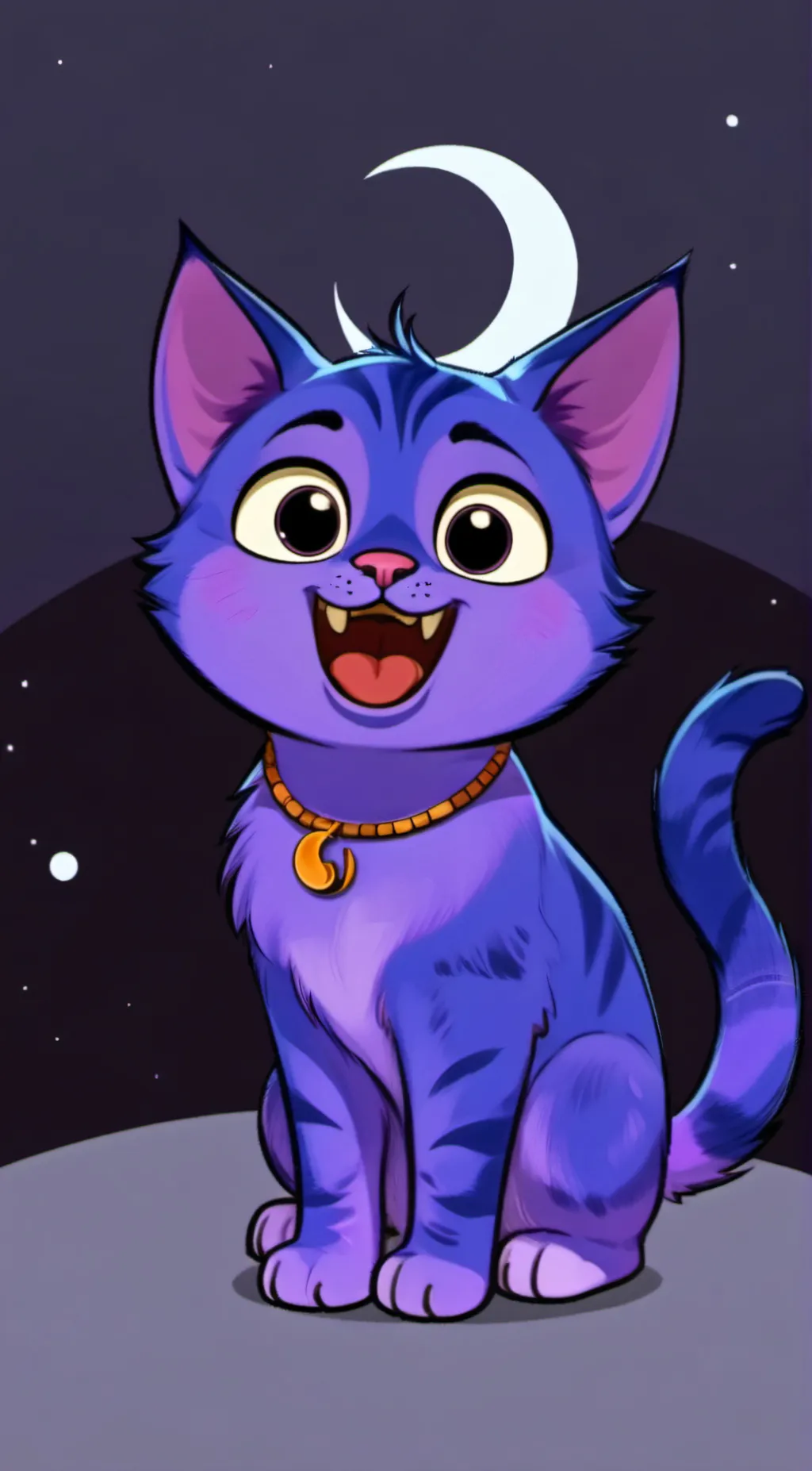 ai character: catnap background