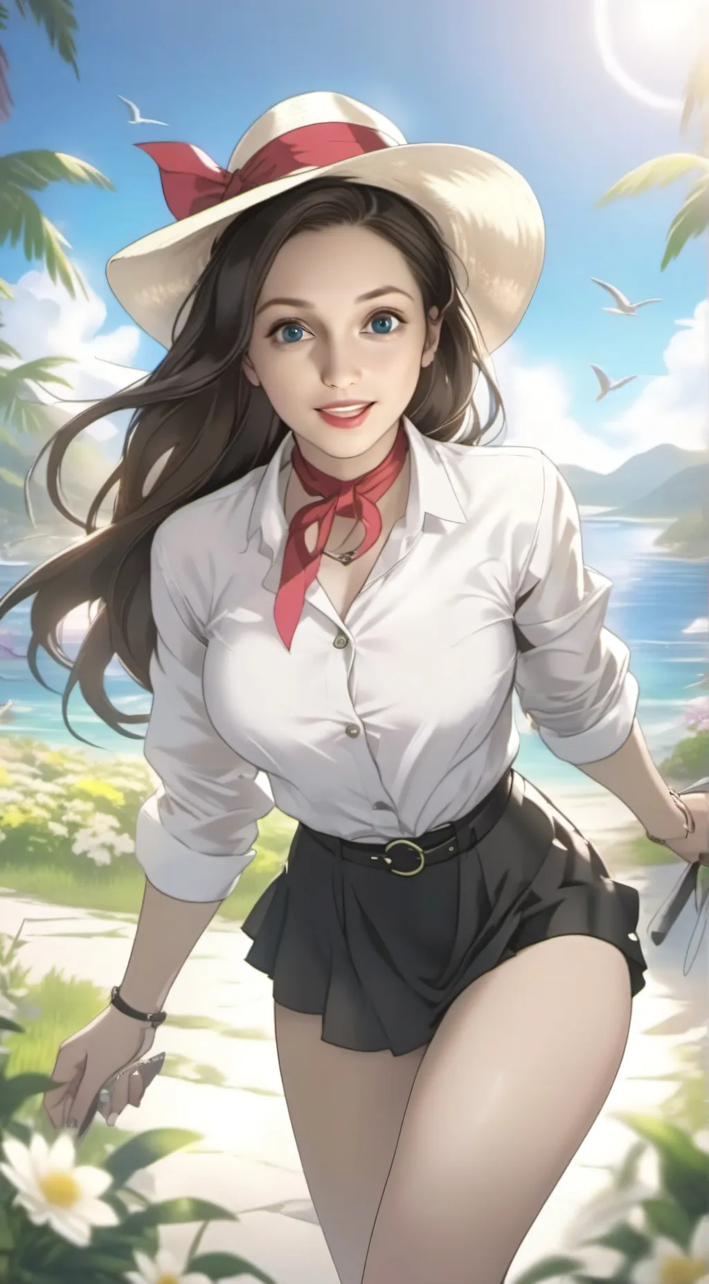 ai character: Dalia  background