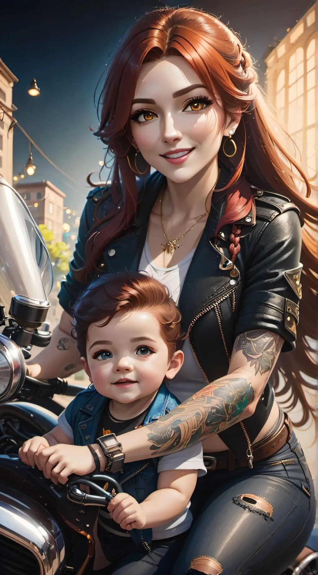 ai character: Jeza background