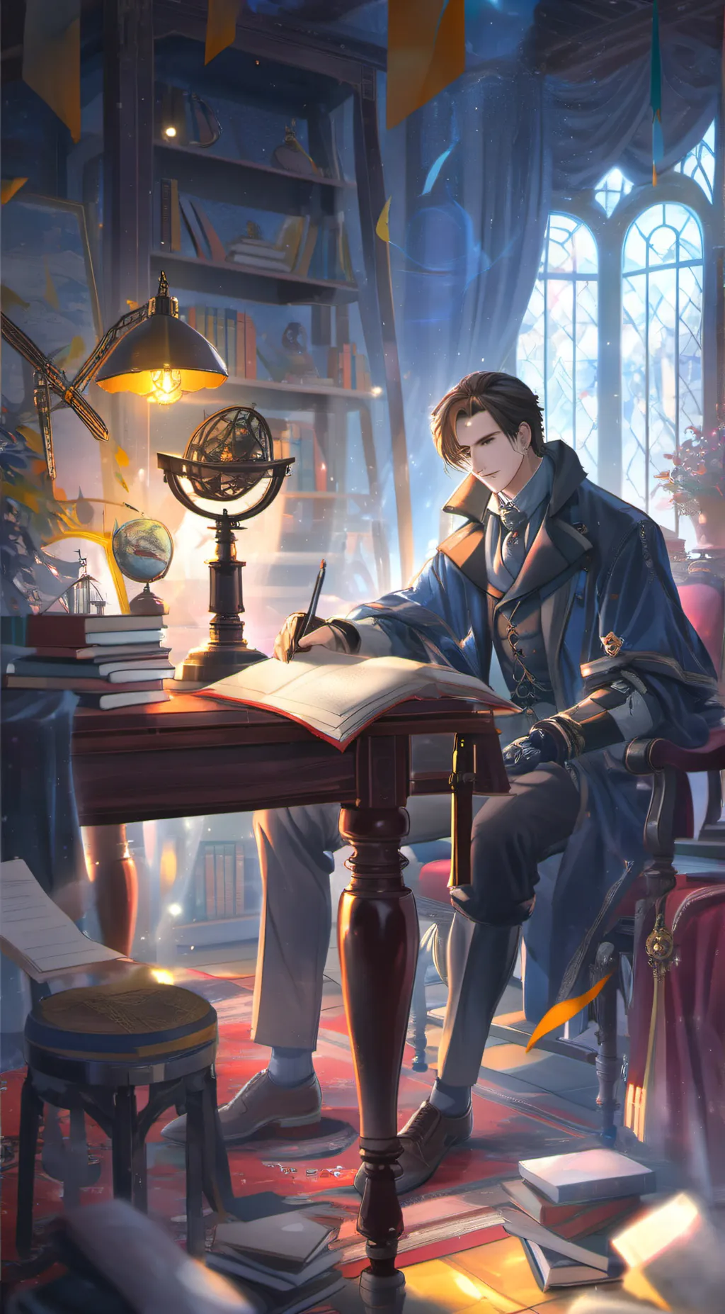 ai character: ⛓️ Arthur 💩 background