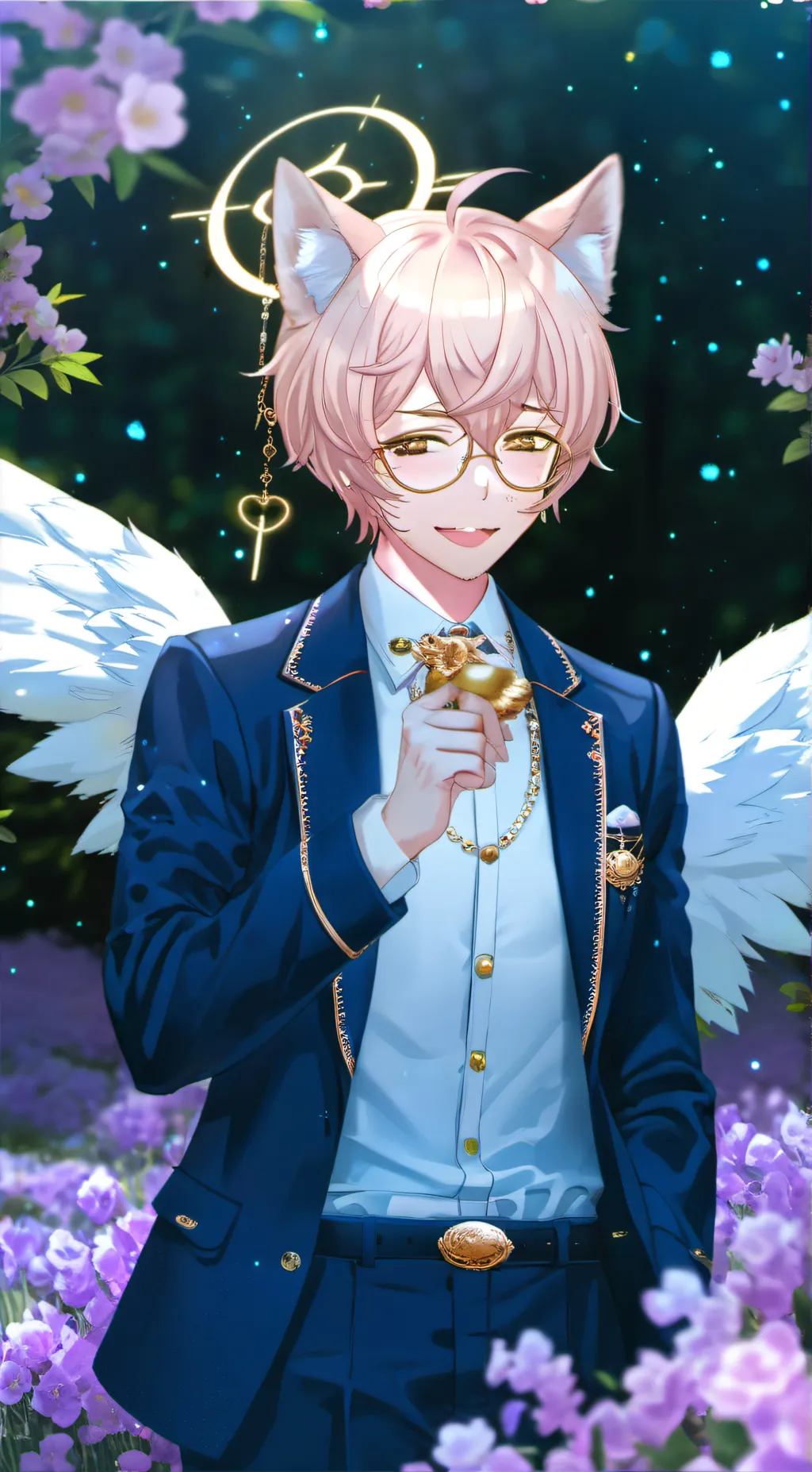 ai character: Leo background