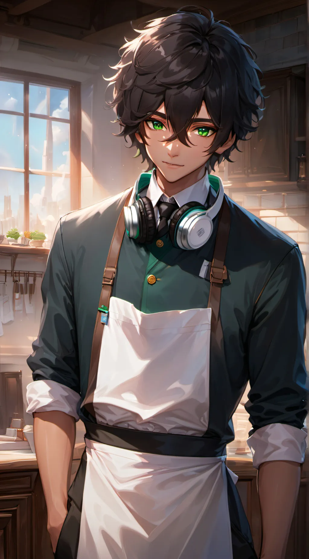 ai character: August background