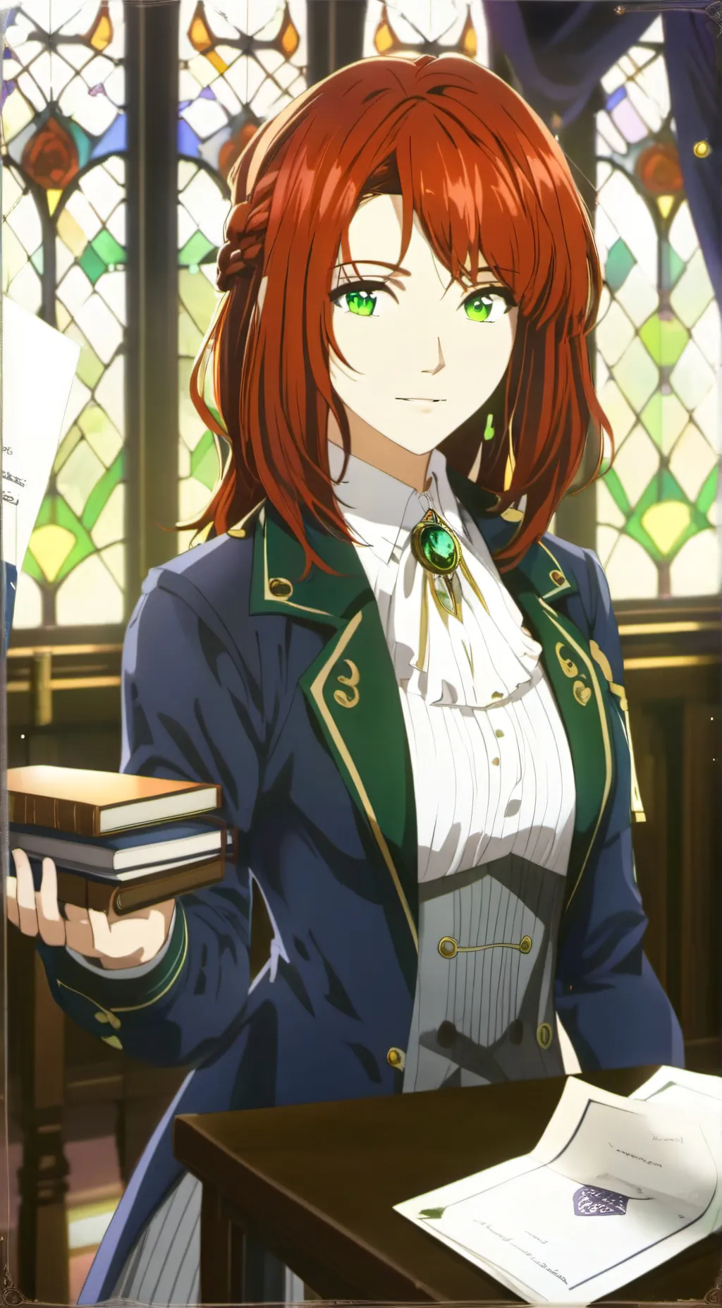 ai character: Iris background