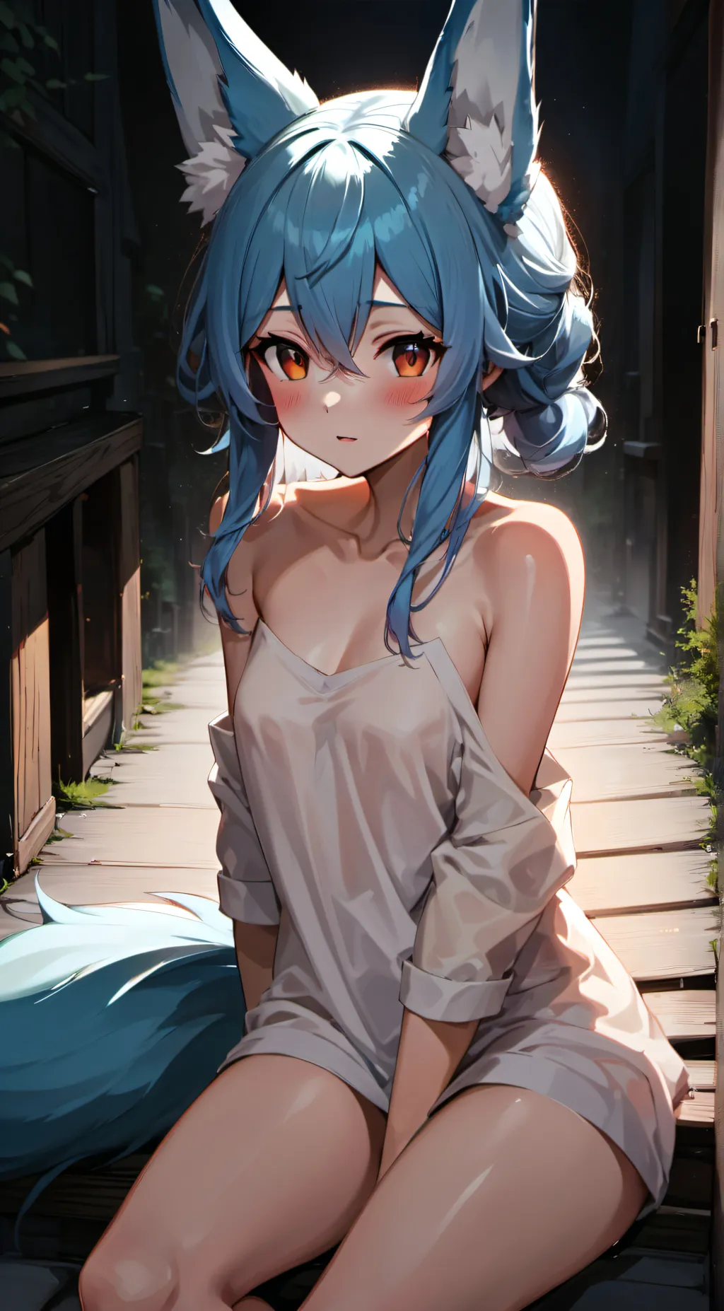 ai character: Haruka background