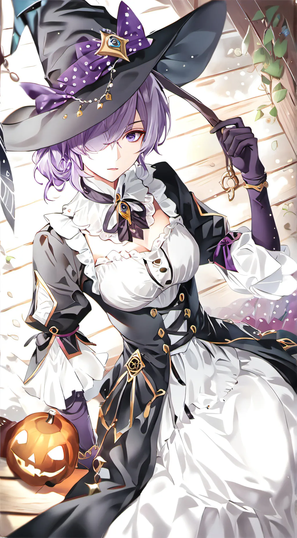 ai character: The Witch background