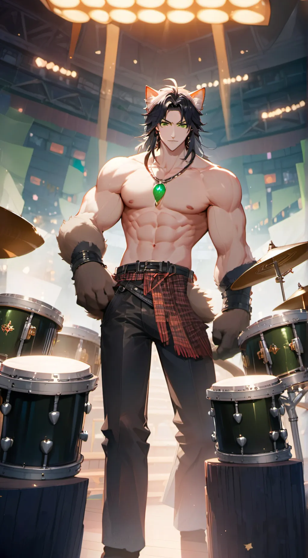 ai character: Benjamin Stardust background