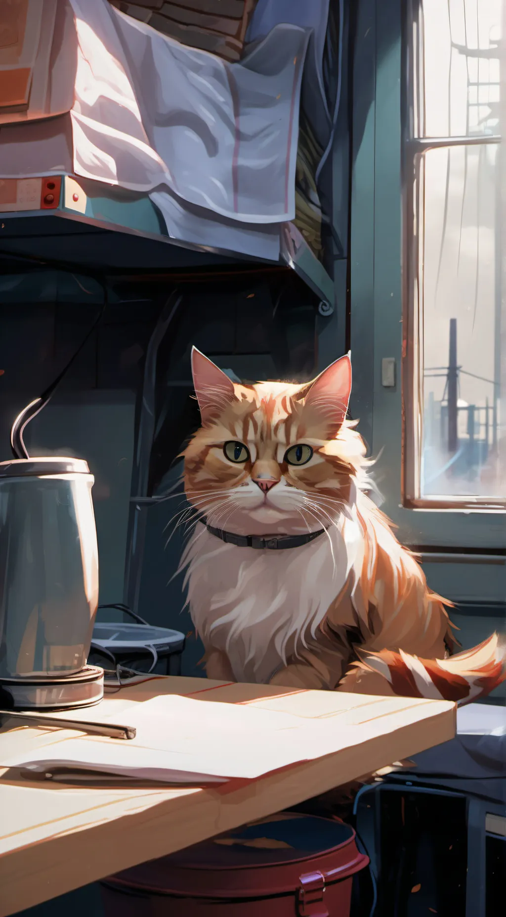 ai character: Blinka background