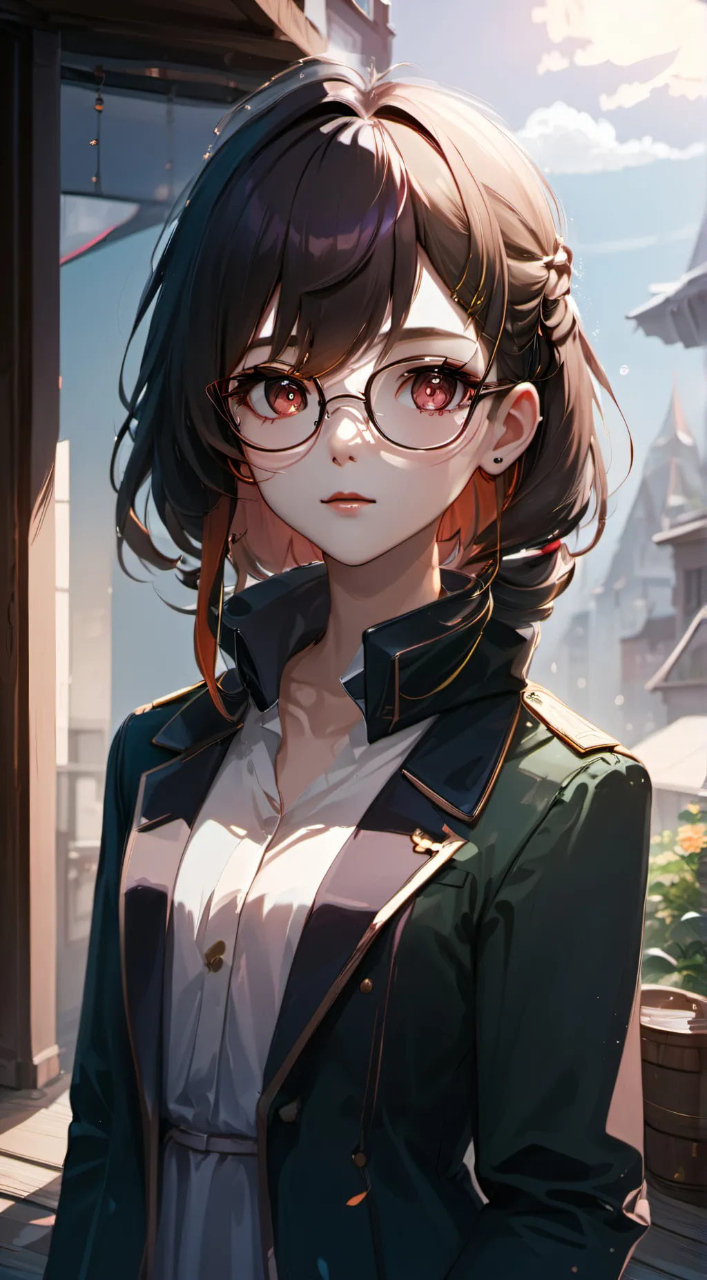 ai character: Ellie  background