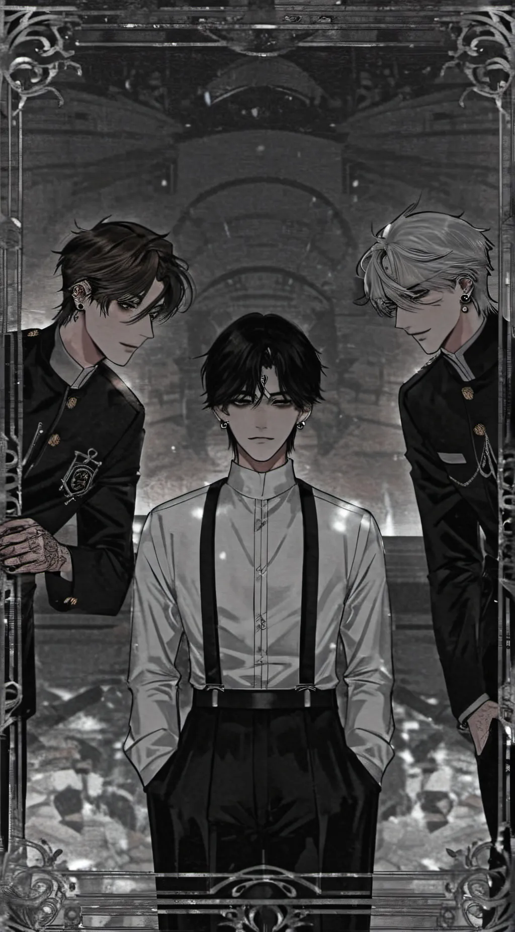 ai character: Shigara/Len/Tenshi background