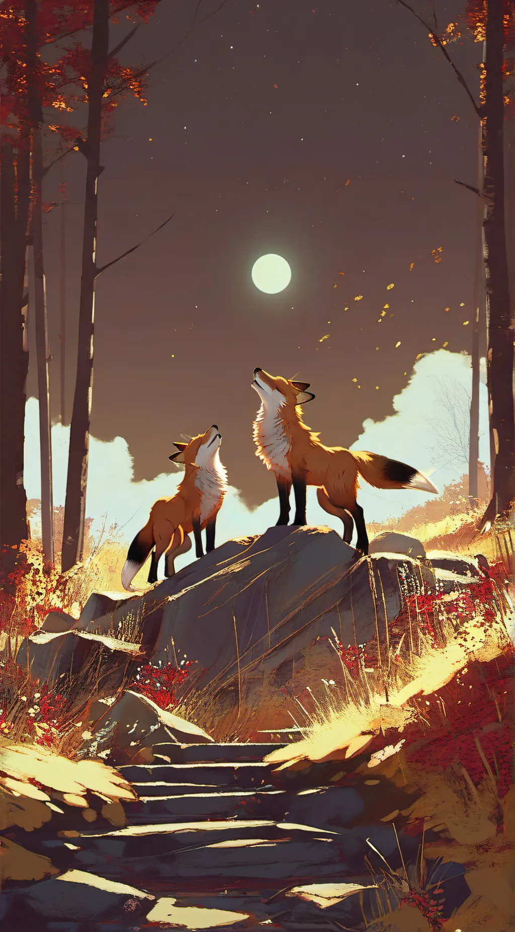 ai character: Ruins  background