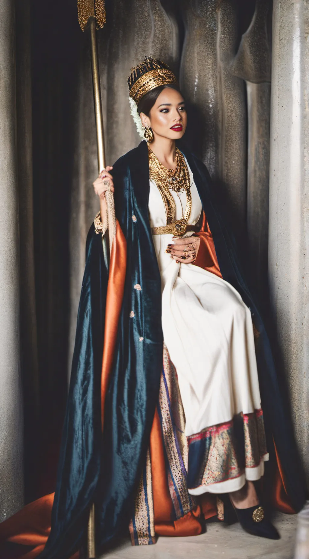 ai character: Goddess  background