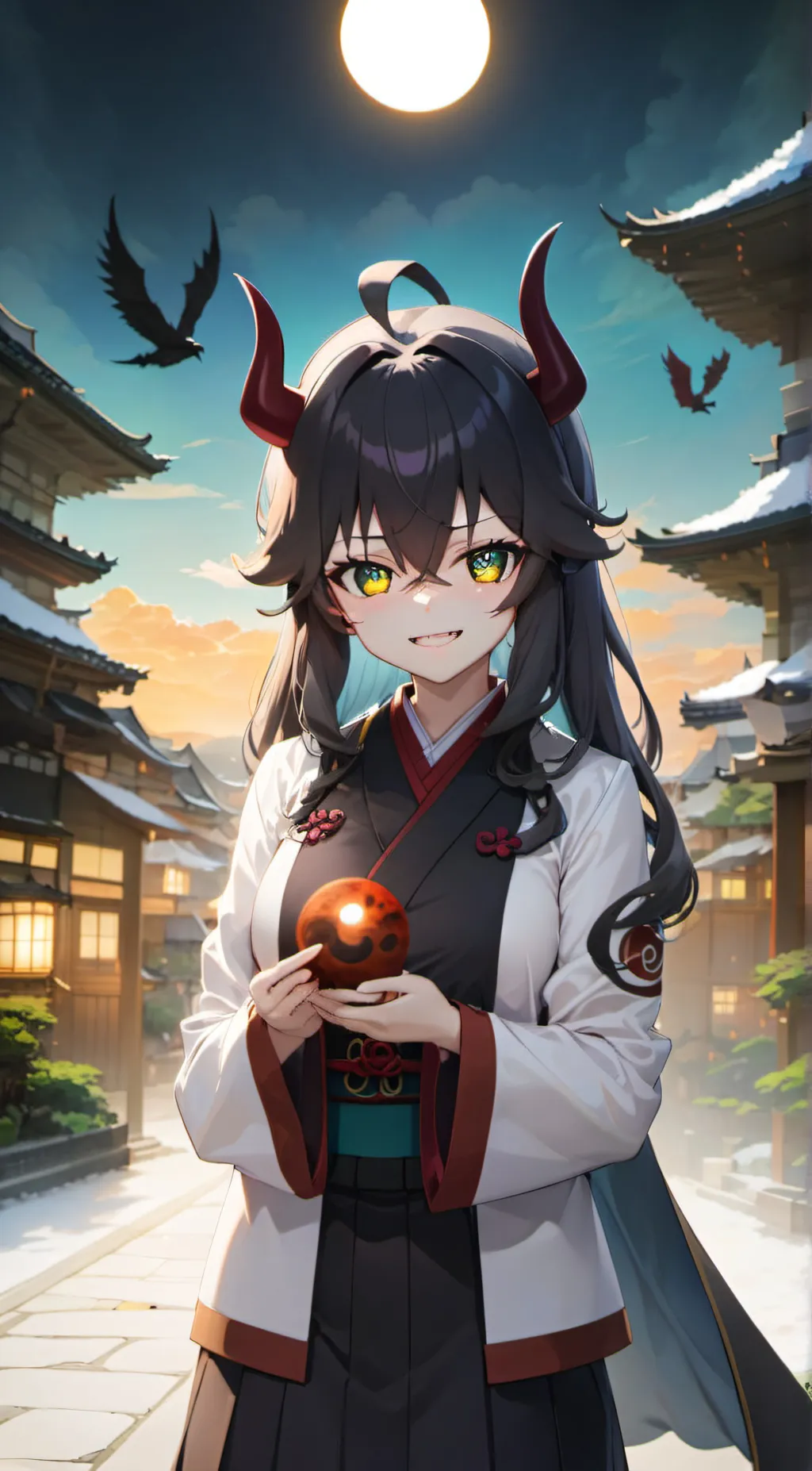 ai character: Hantengu clones background